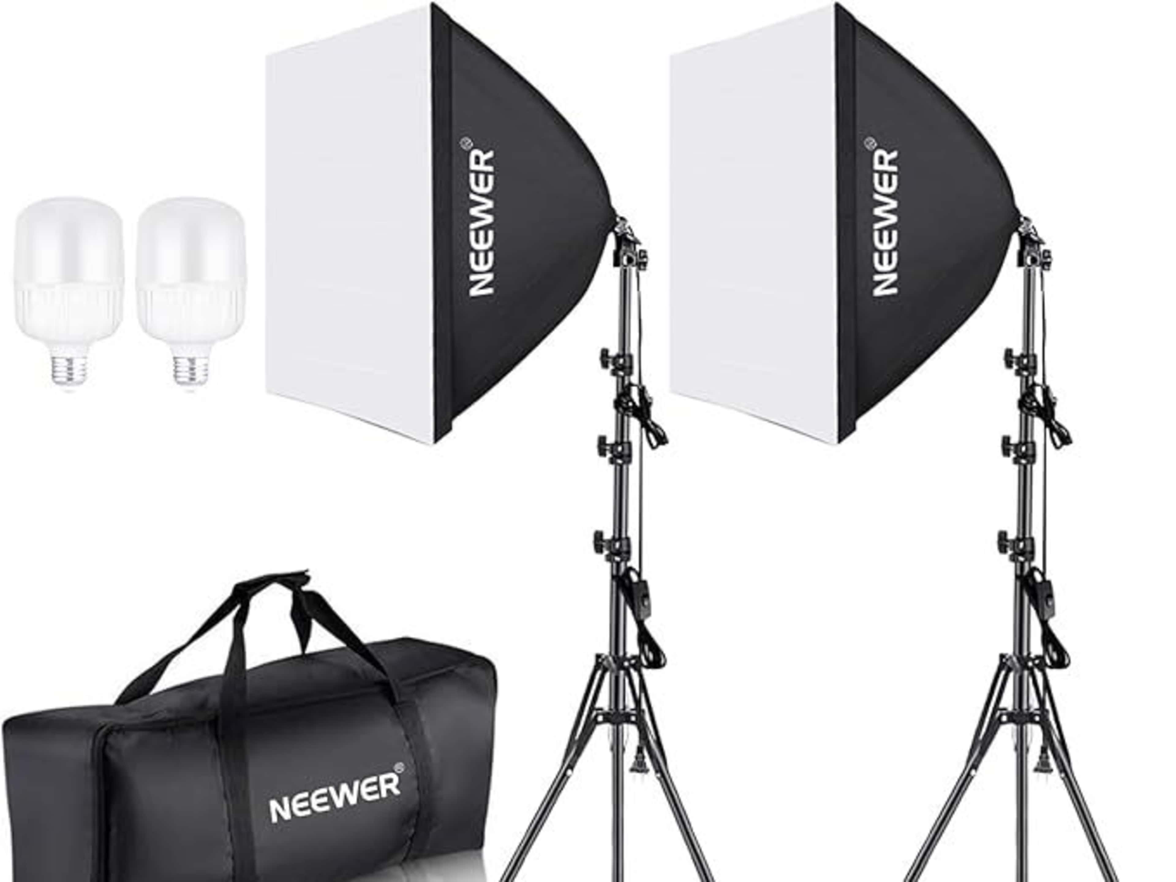 Professional Softbox Lighting Kit set of 2