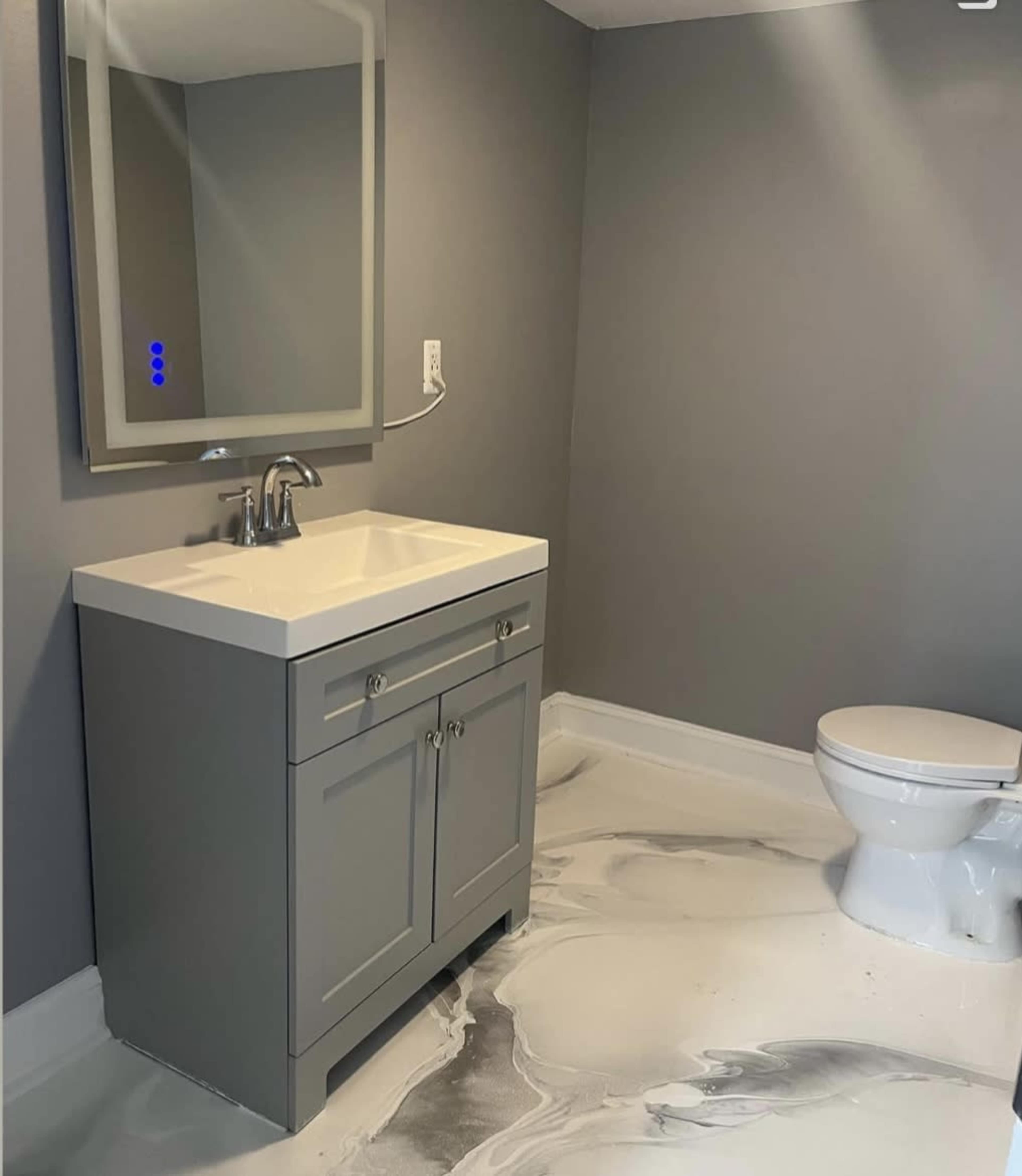 Beautiful two level epoxy flooring venue Image in Upper North Philadelphia, Philadelphia, PA