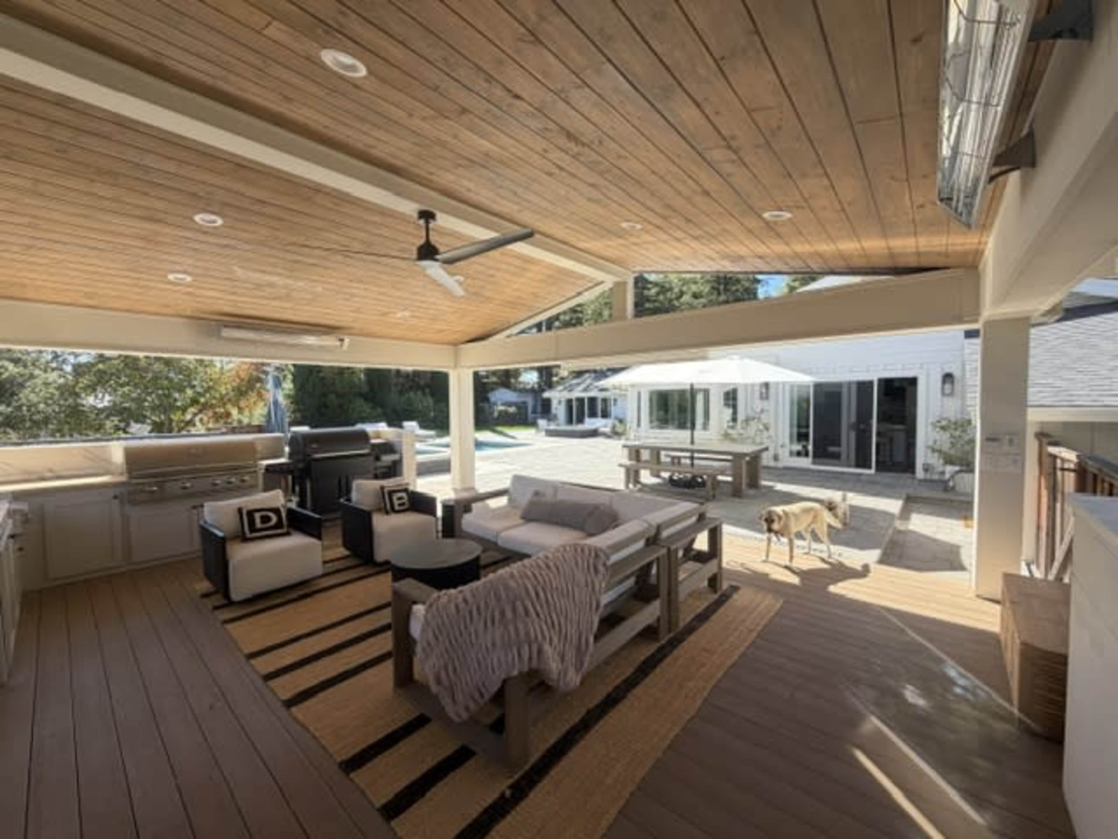 Modern Danville Backyard with Mount Diablo Views, Pool & Pavilion Image in Danville, Danville, CA