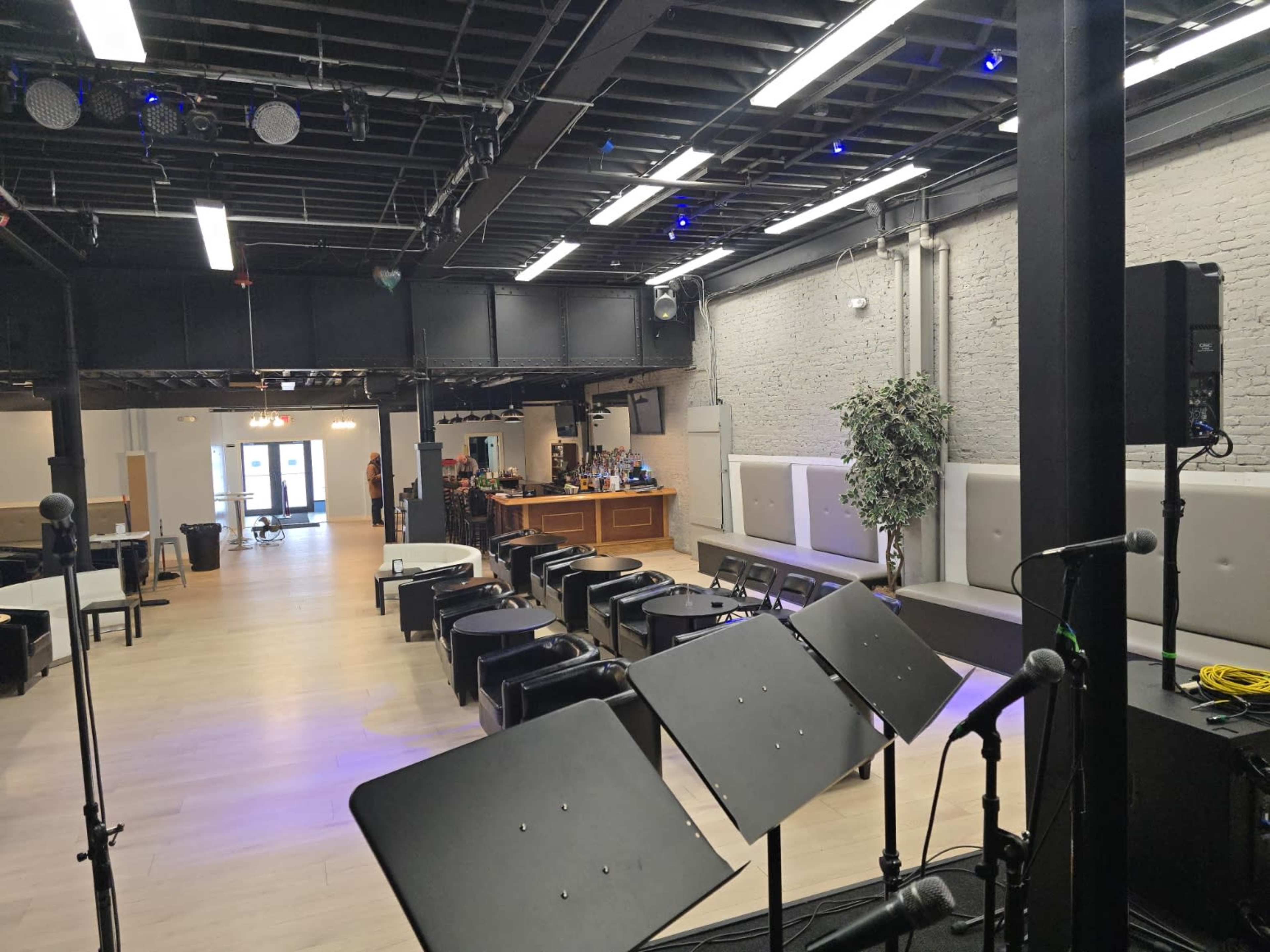 Downtown Performance Center with a large stage and large dance floor area Image in Downtown, Lowell, MA