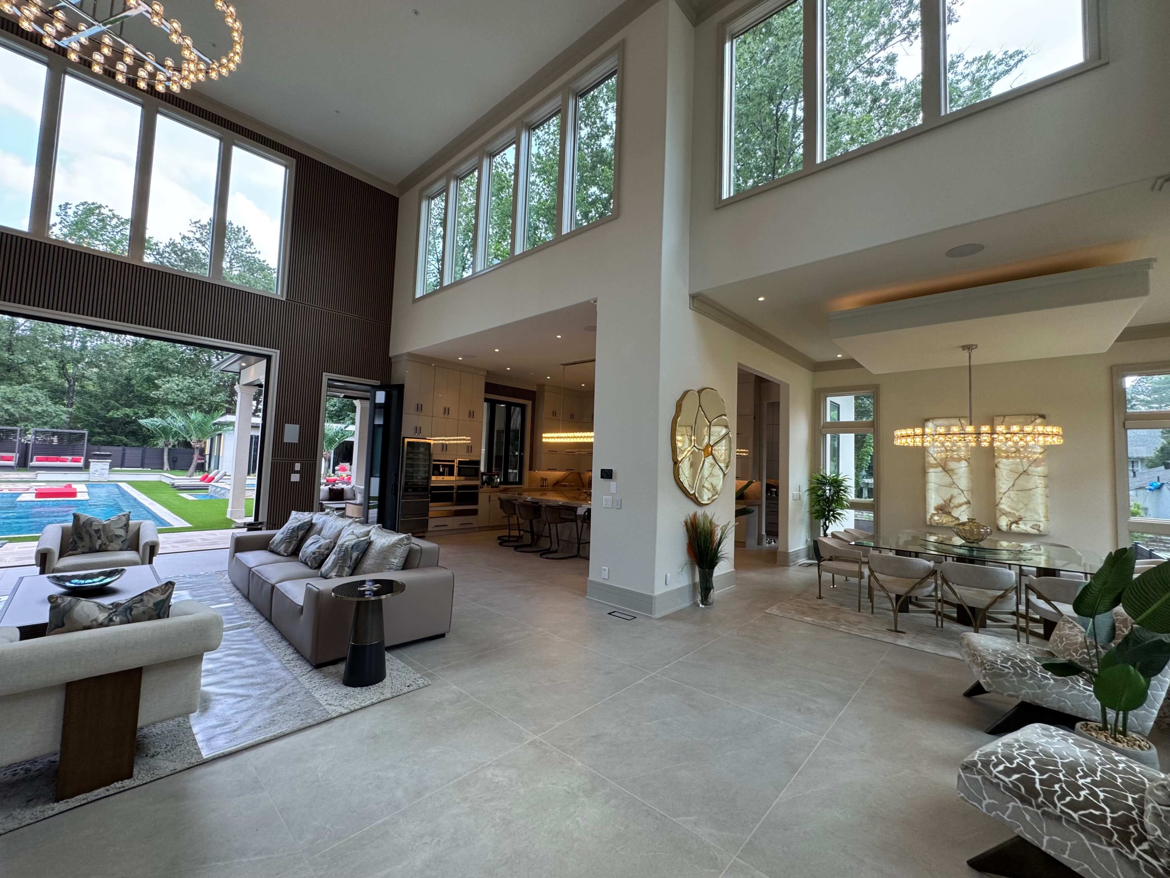 Modern Buckhead Estate with Luxury Pool and Backyard Image in Buckhead, Atlanta, GA
