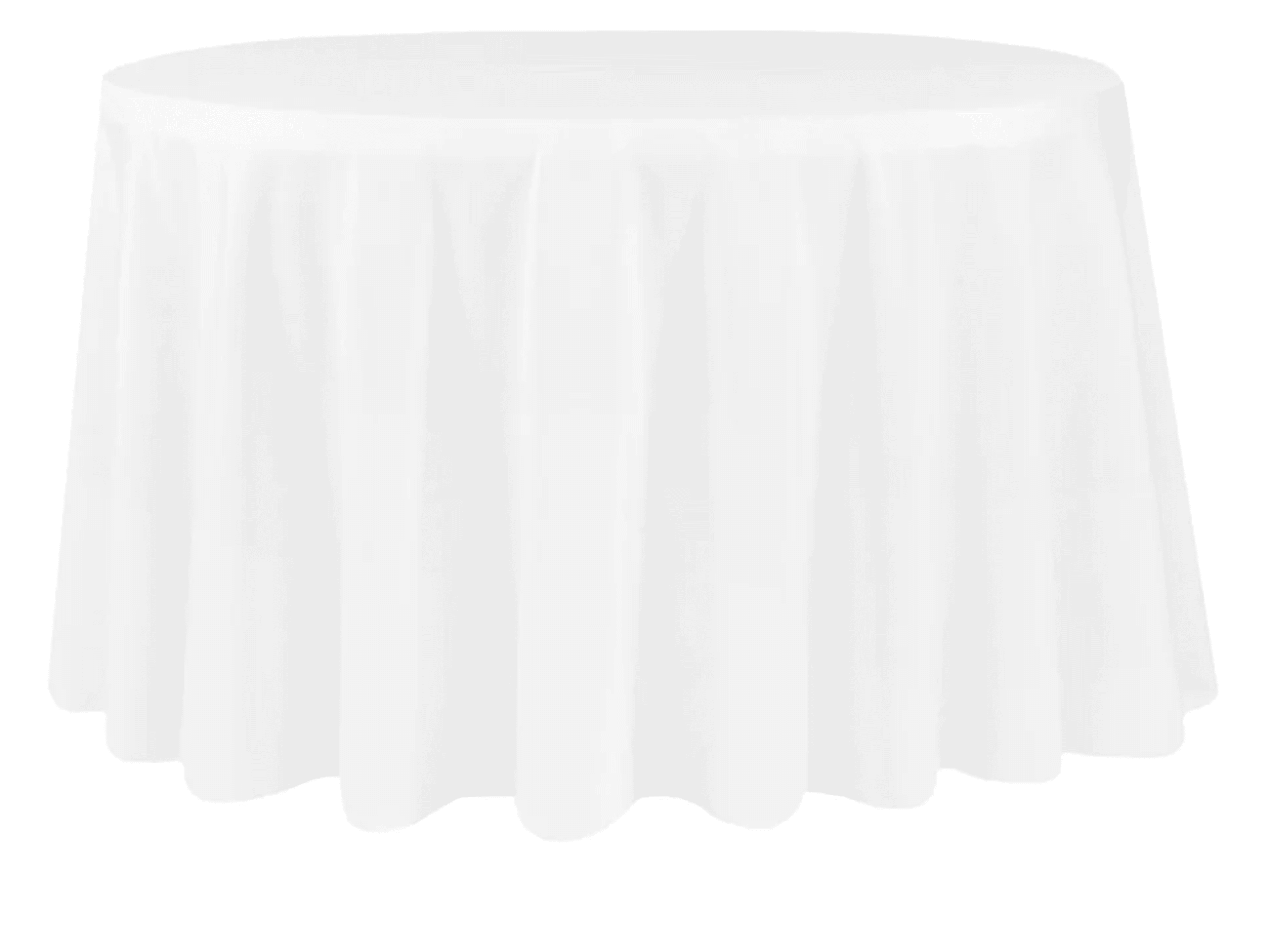 White Linen - Circular Table