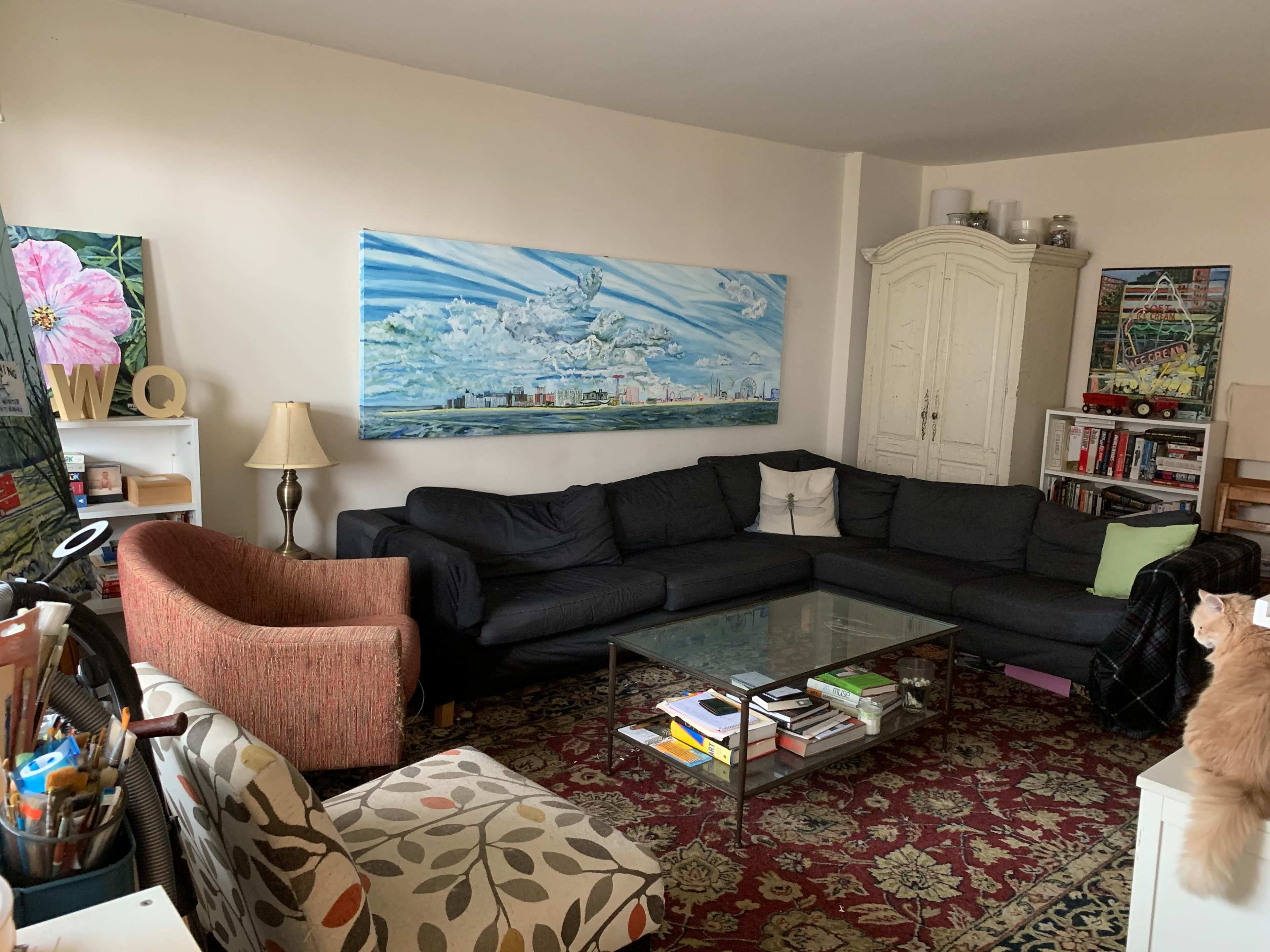 Beautiful Art filled East Village Artist's Apartment - with beautiful balcony Image in East Village, NEW YORK, NY