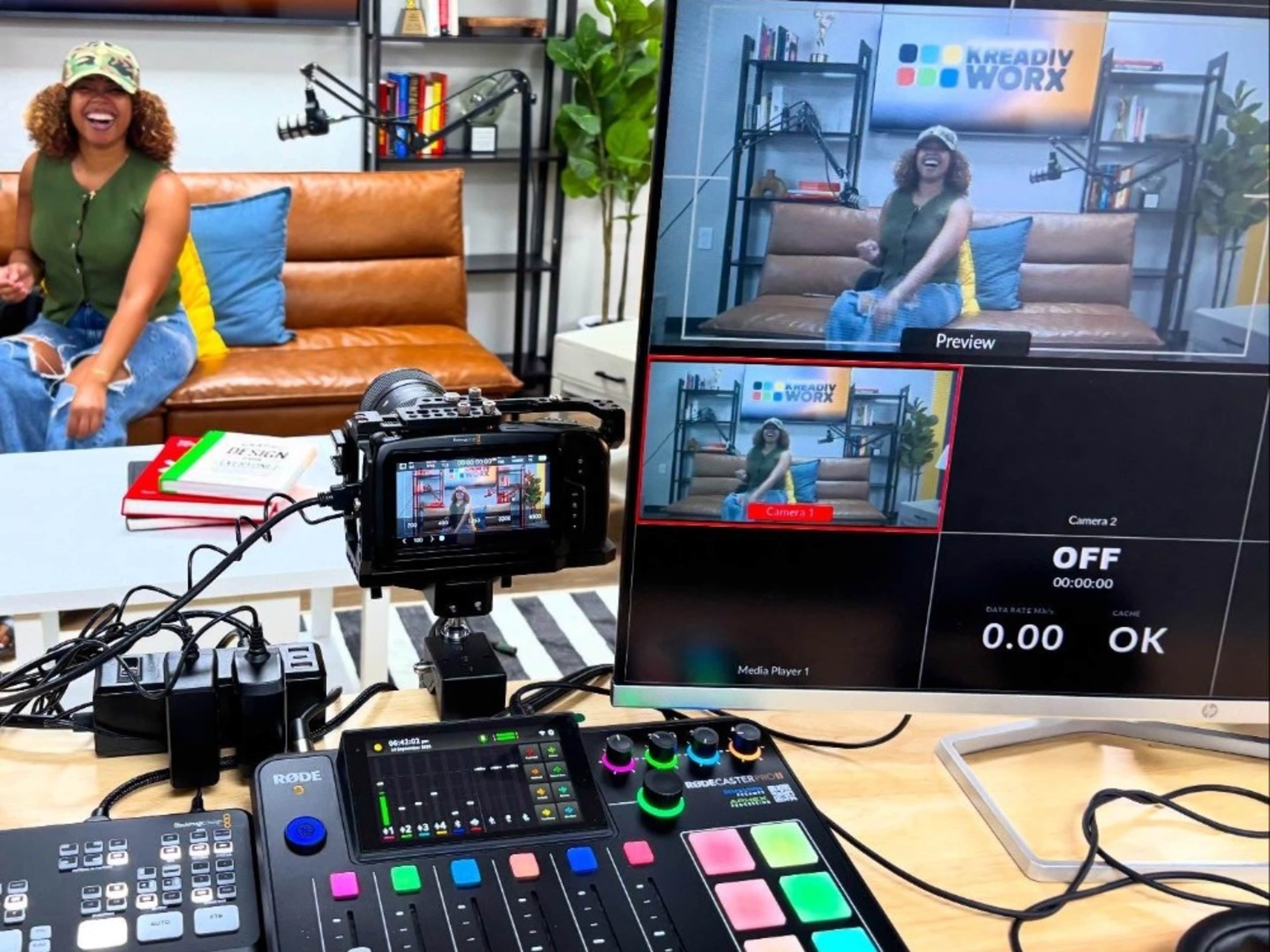 In-Studio Podcast Equipment