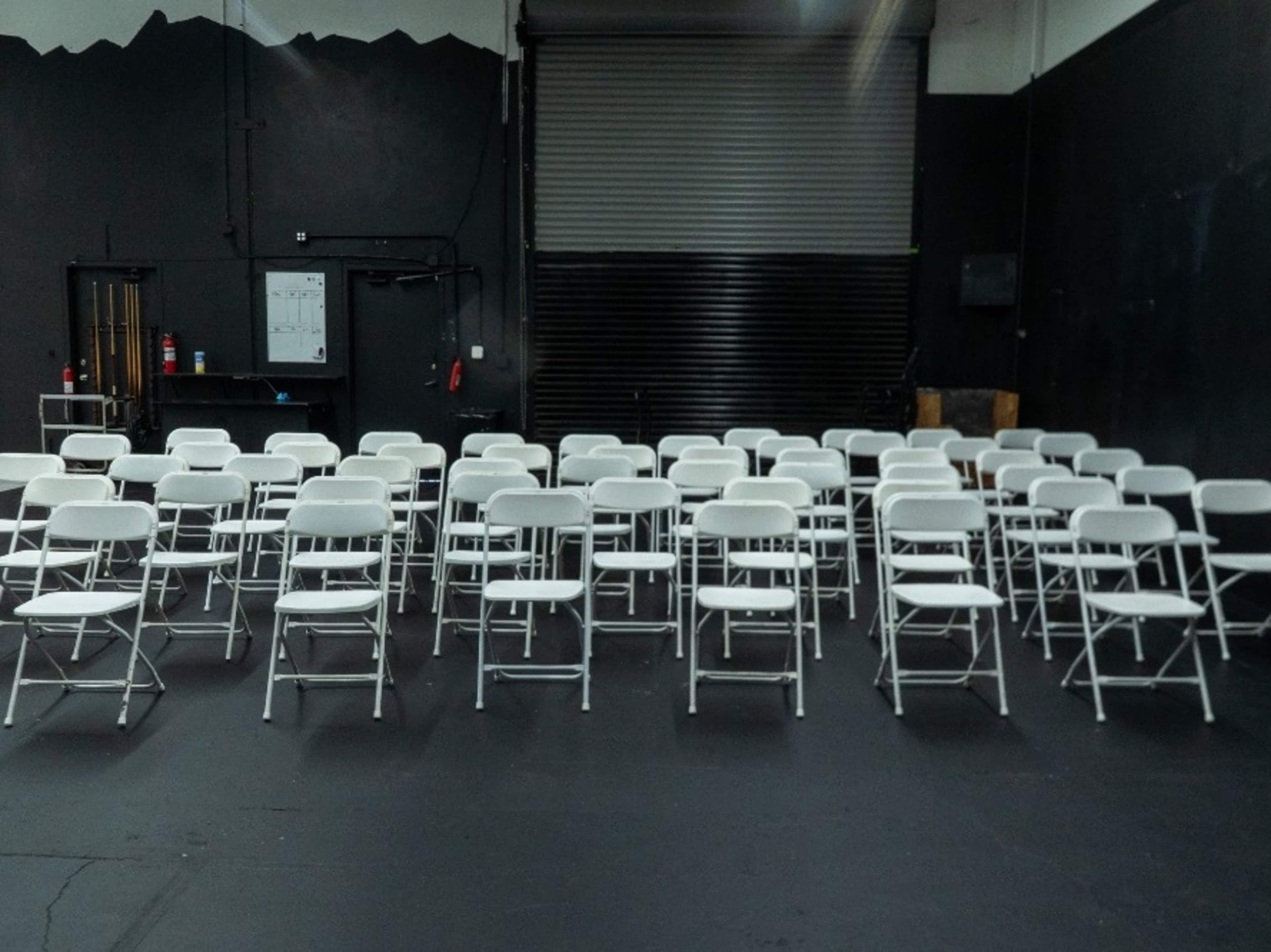 Folding White Chairs