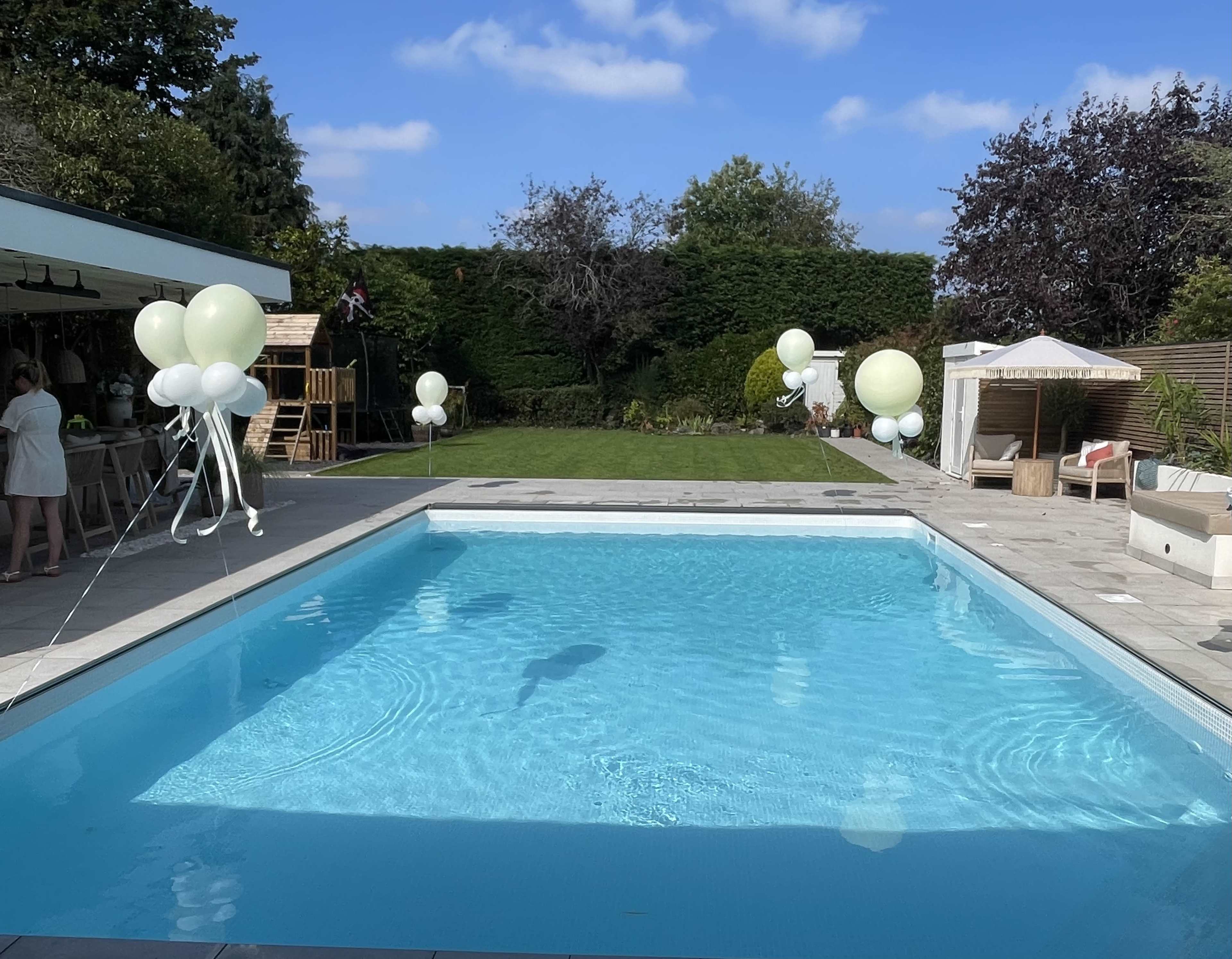 Boho Garden with Outdoor Kitchen and Heated Pool Image in Stourbridge, Stourbridge, ENG