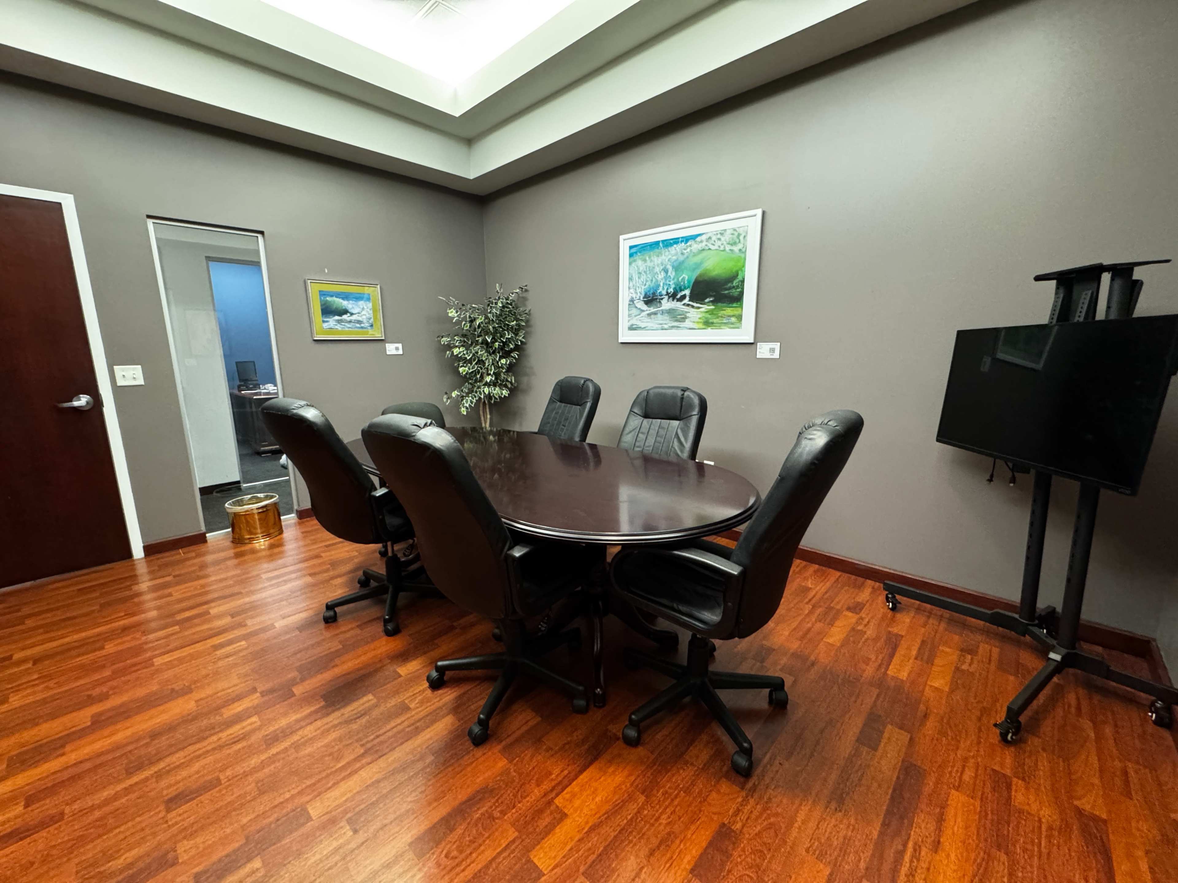 Professional Board Room | Seats 6–8 | Free Parking | Heart of St. Pete Image in Barcley Estates, St. Petersburg, FL