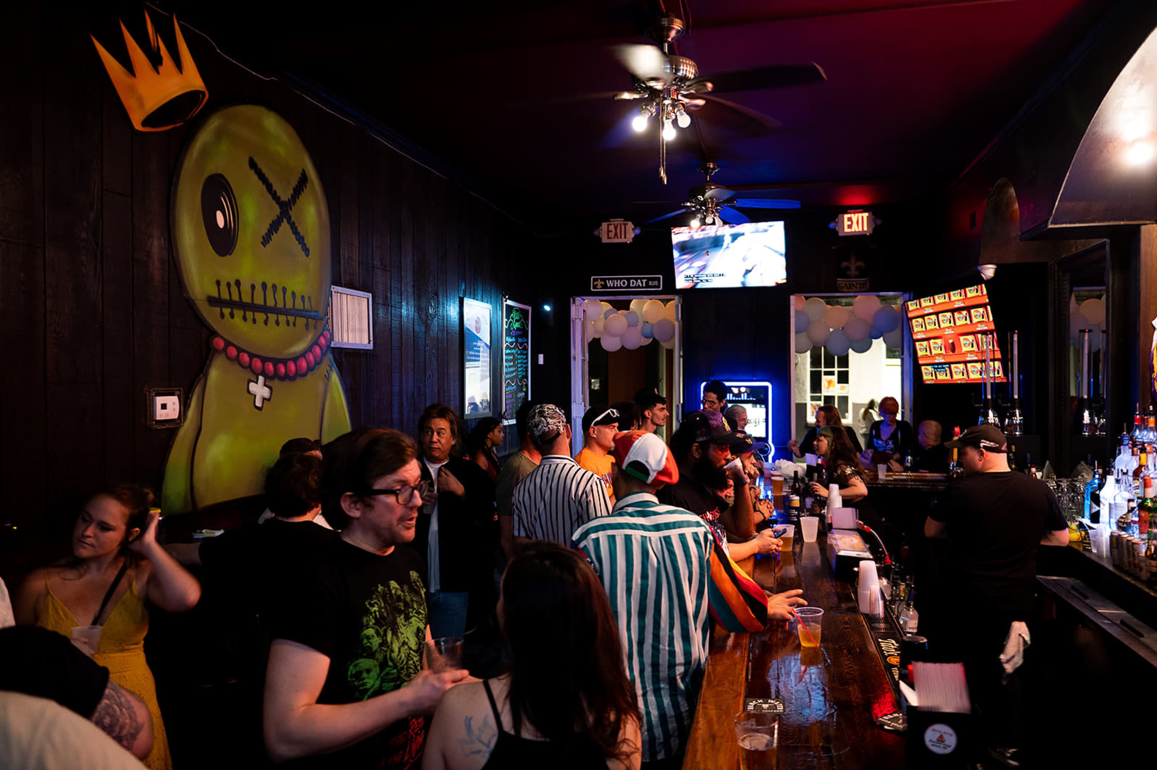 French Quarter Dive Bar Image in French Quarter, New Orleans, LA