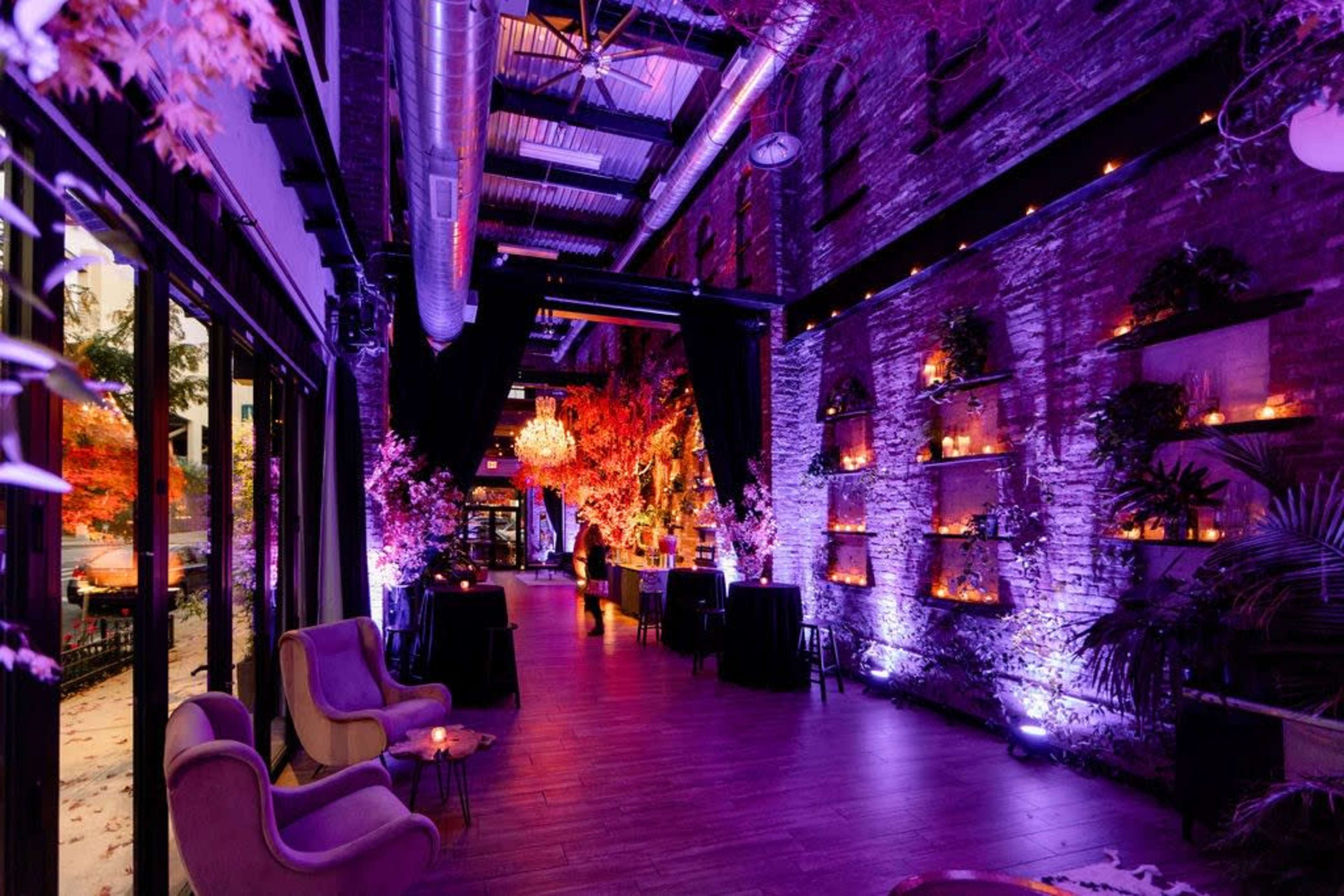 Steps from Downtown Brooklyn and easily accessible from major highways, this unique industrail space delivers the best of both worlds - vibrant urban character with the atmosphere of a private escape. Image in Gowanus, Brooklyn, NY