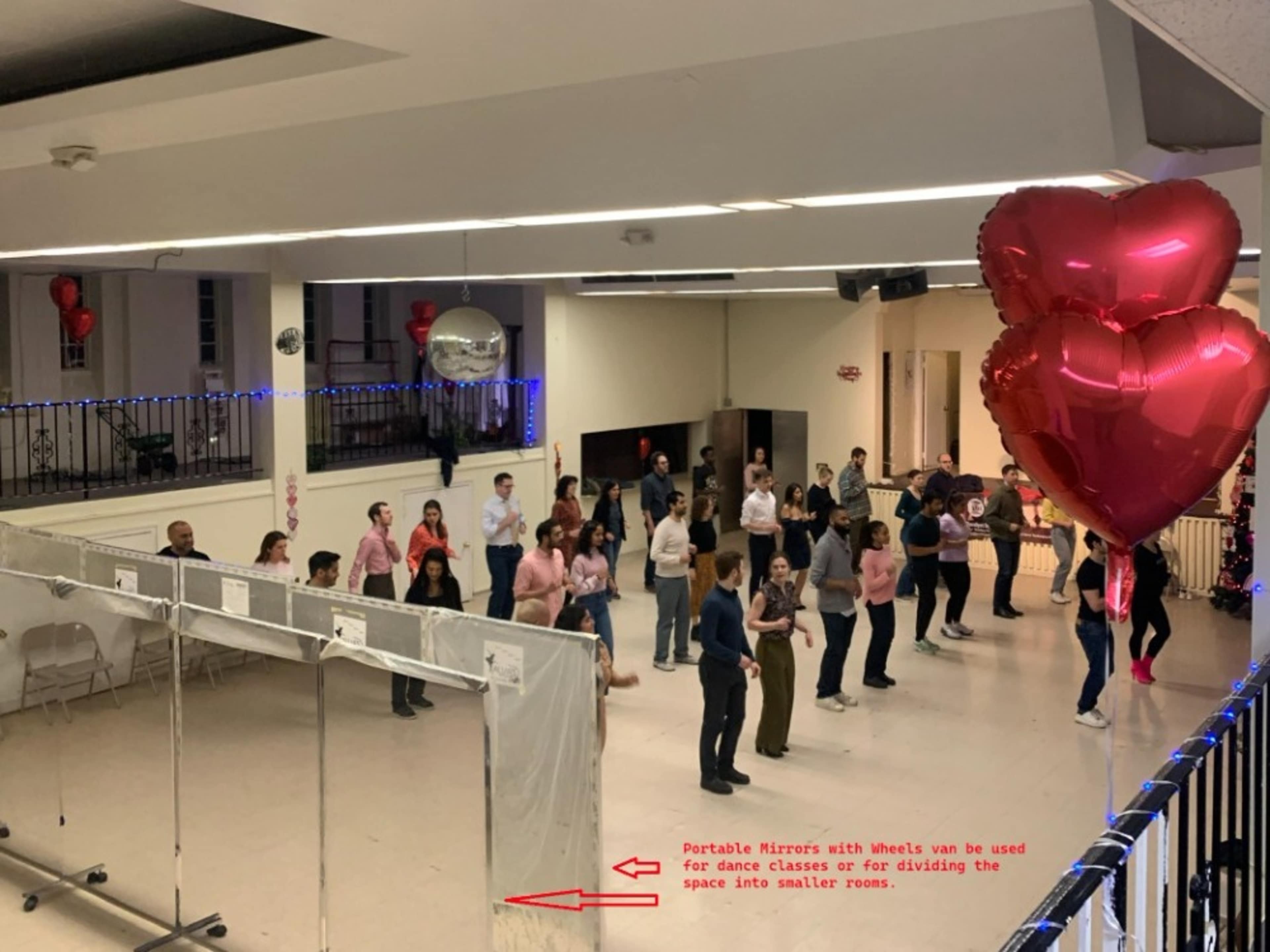 Portable Mirrors with Wheels