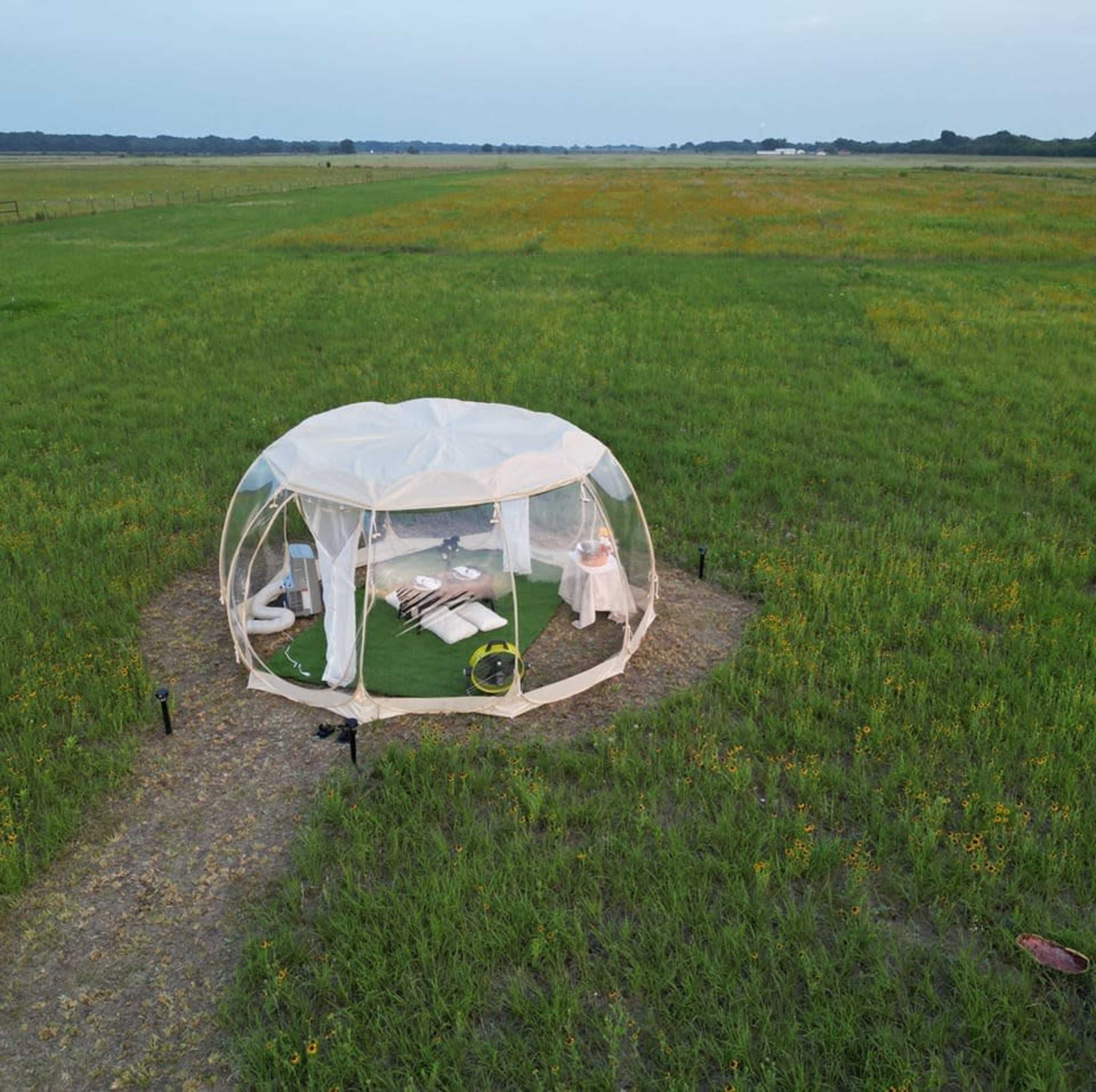 The Bubble Tent Experience Image in Ennis, Ennis, TX
