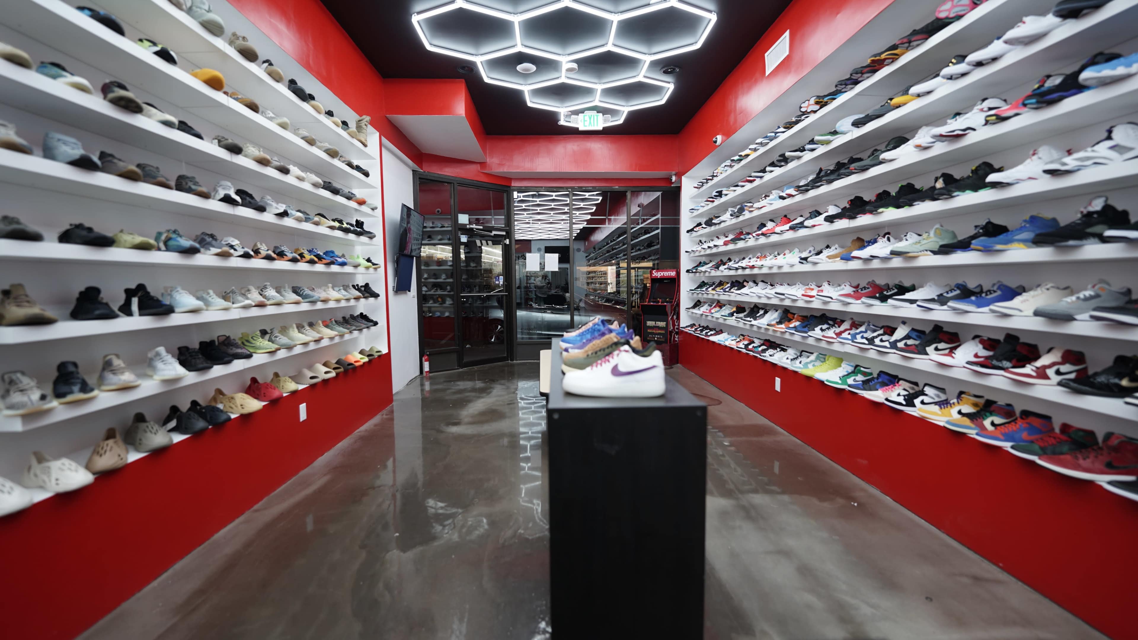 Village Sneaker Themed Gallery Boutique Image in Ridgefield Park, Ridgefield Park, NJ