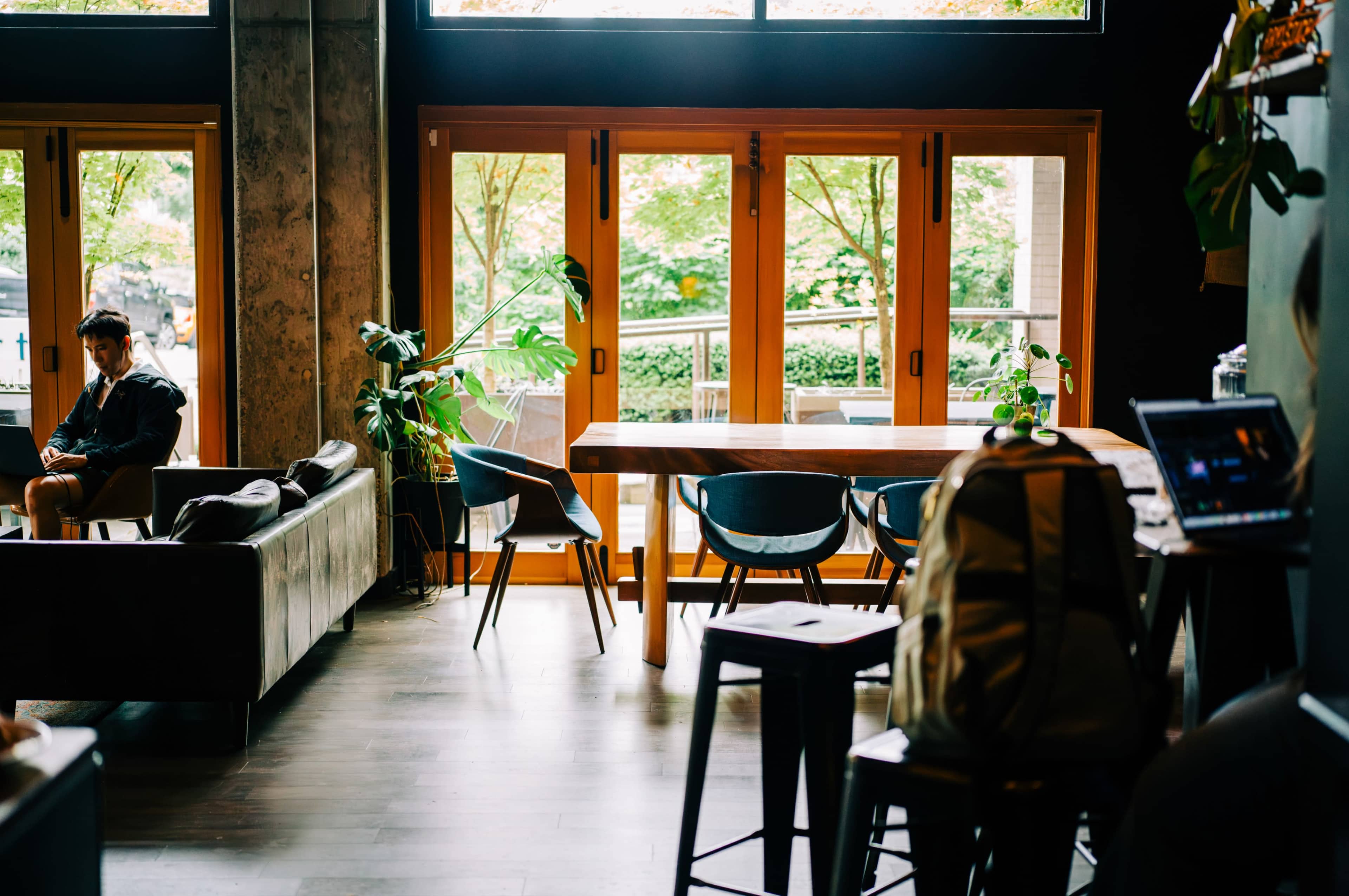 Cozy Urban Cafe Image in Eastlake, Seattle, WA