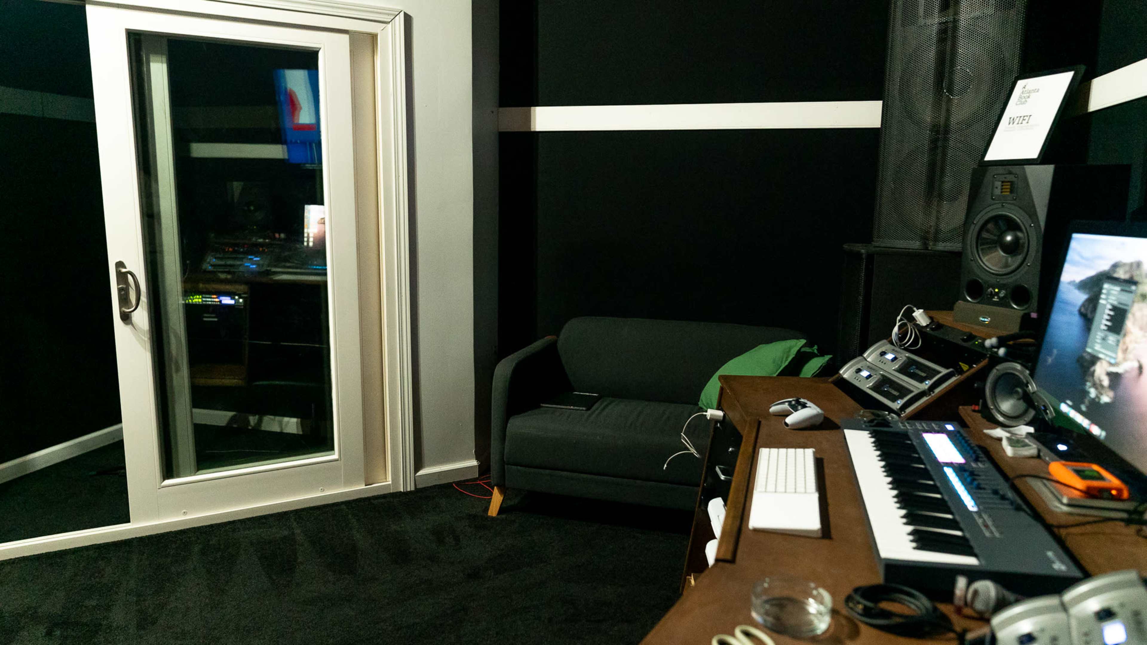 A Room Recording Studio With Engineer Image in Mechanicsville, Atlanta, GA
