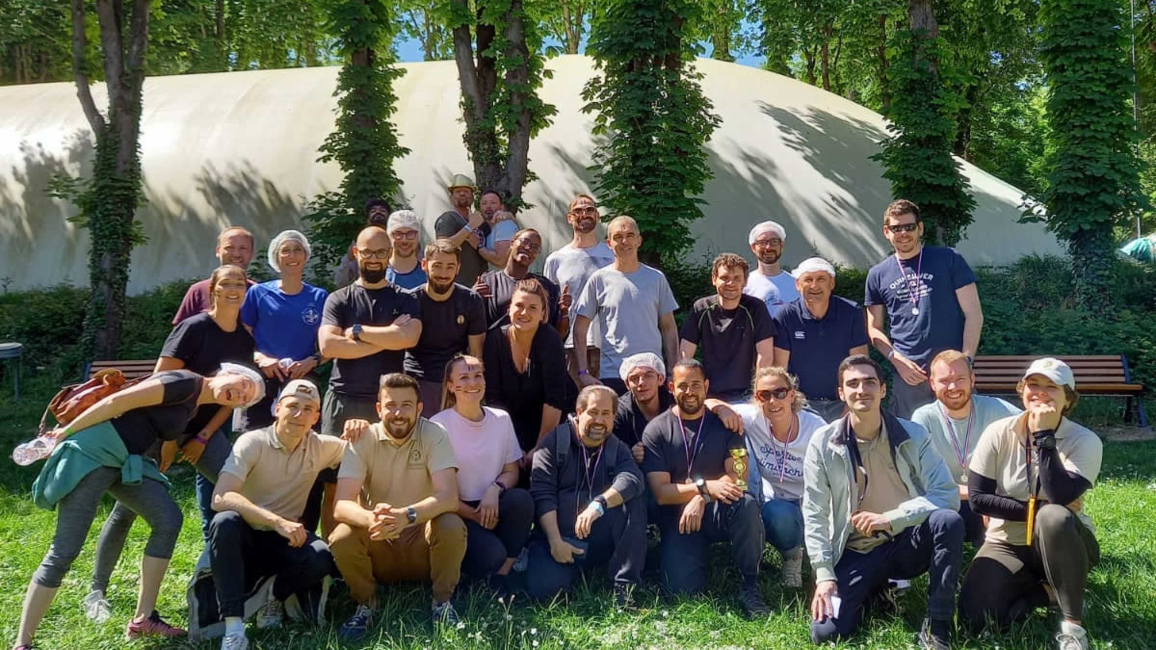 Salle au coeur de la forêt de Rueil-Malmaison Image in , Rueil-malmaison