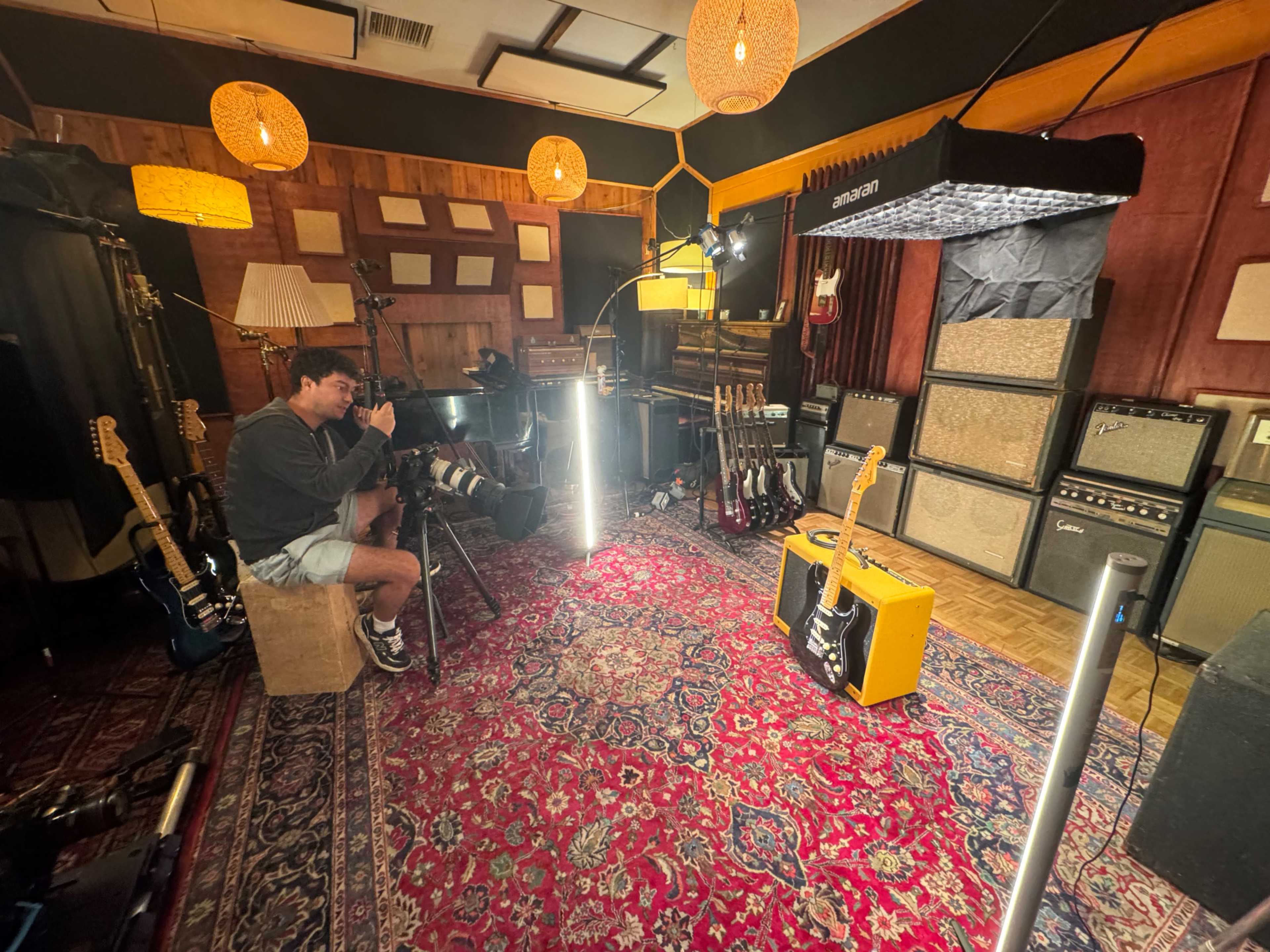 Vintage Music Recording Studio Image in Riverside Rancho, GLENDALE, CA