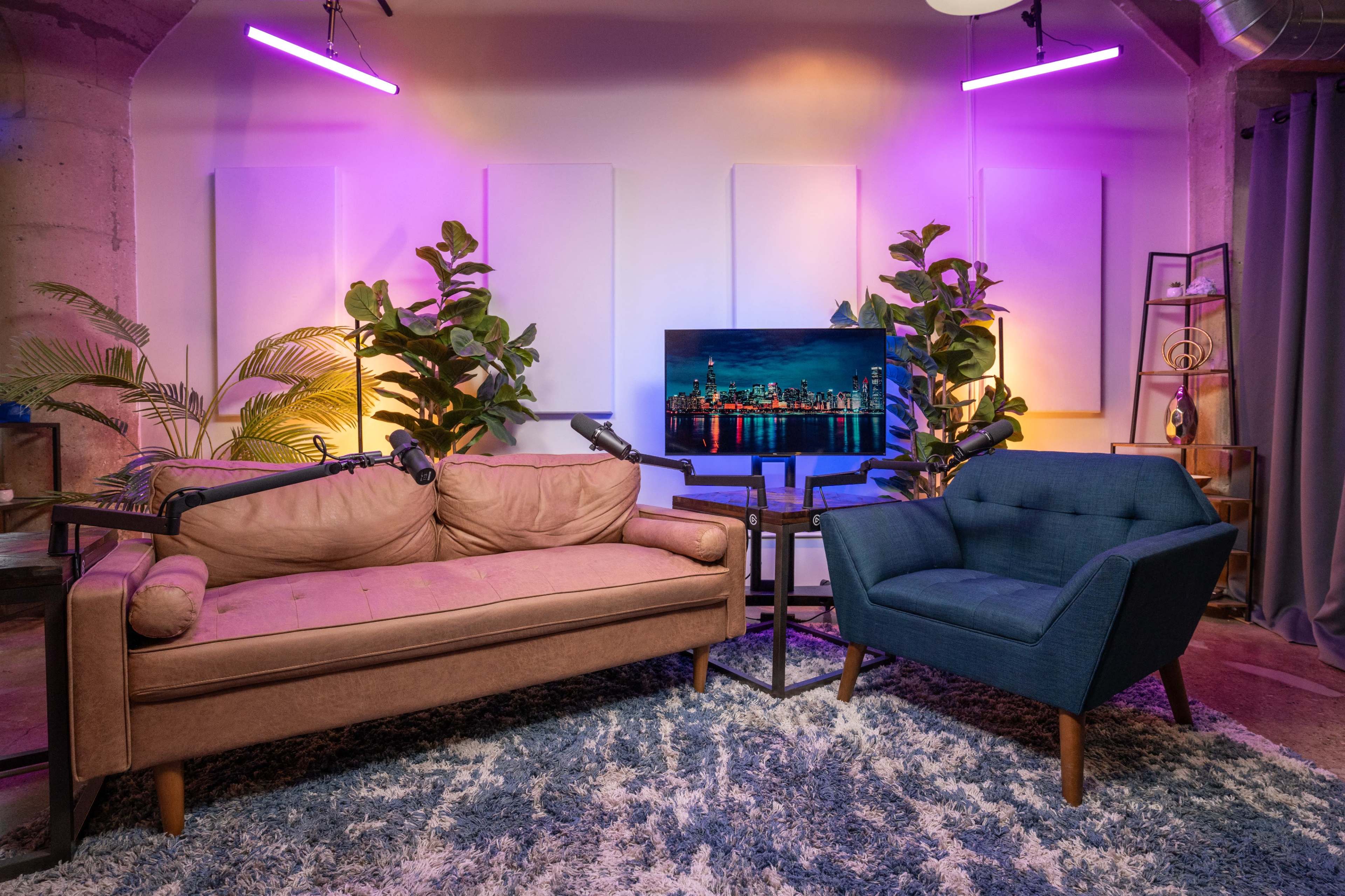 Beautiful Video Podcasting Studio in Lakeview Image in Lake View, Chicago, IL