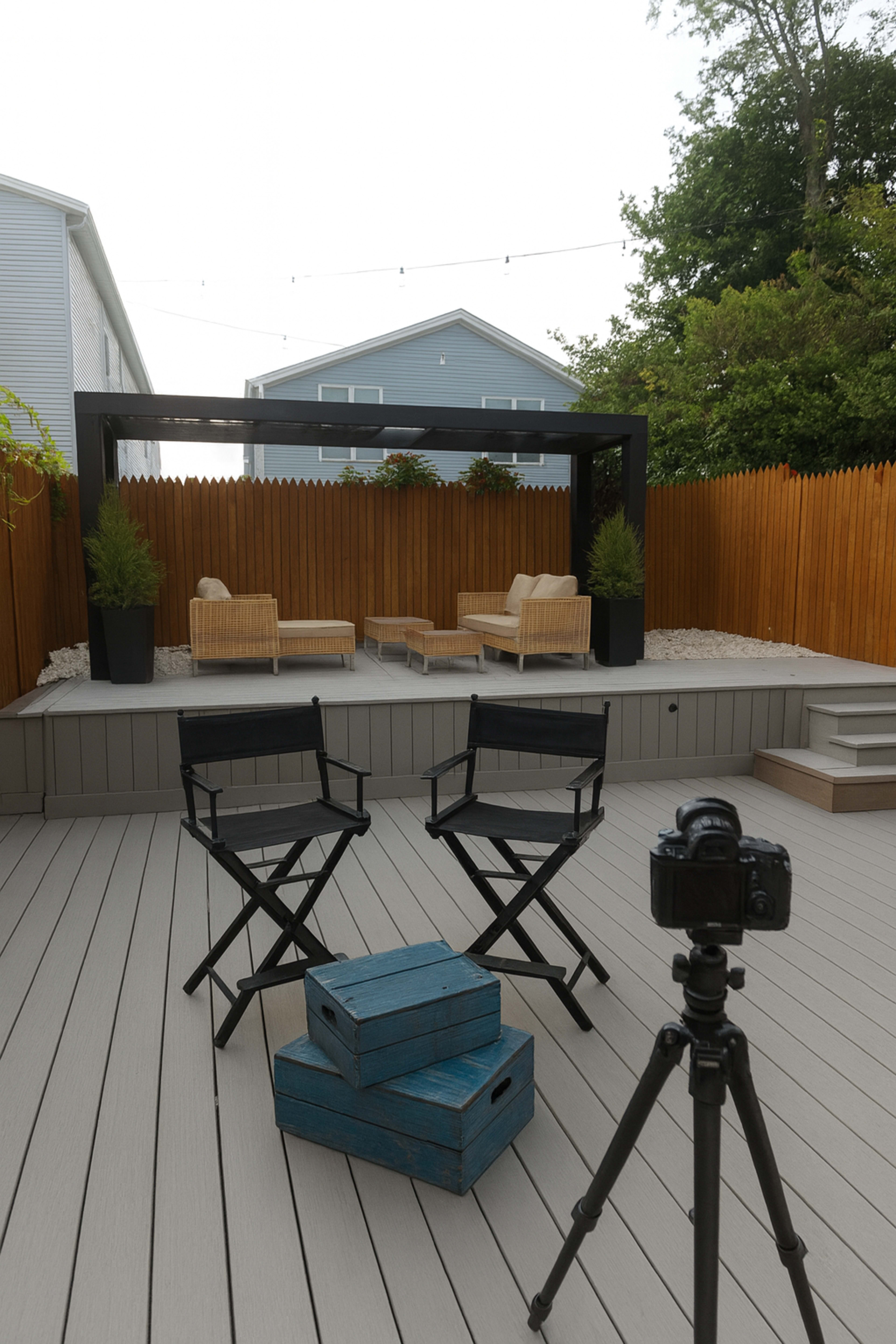 A Garden Escape With Hot Tub for Podcasts, Yoga, Interviews, photosshoots, Image in Central Ward, Newark, NJ