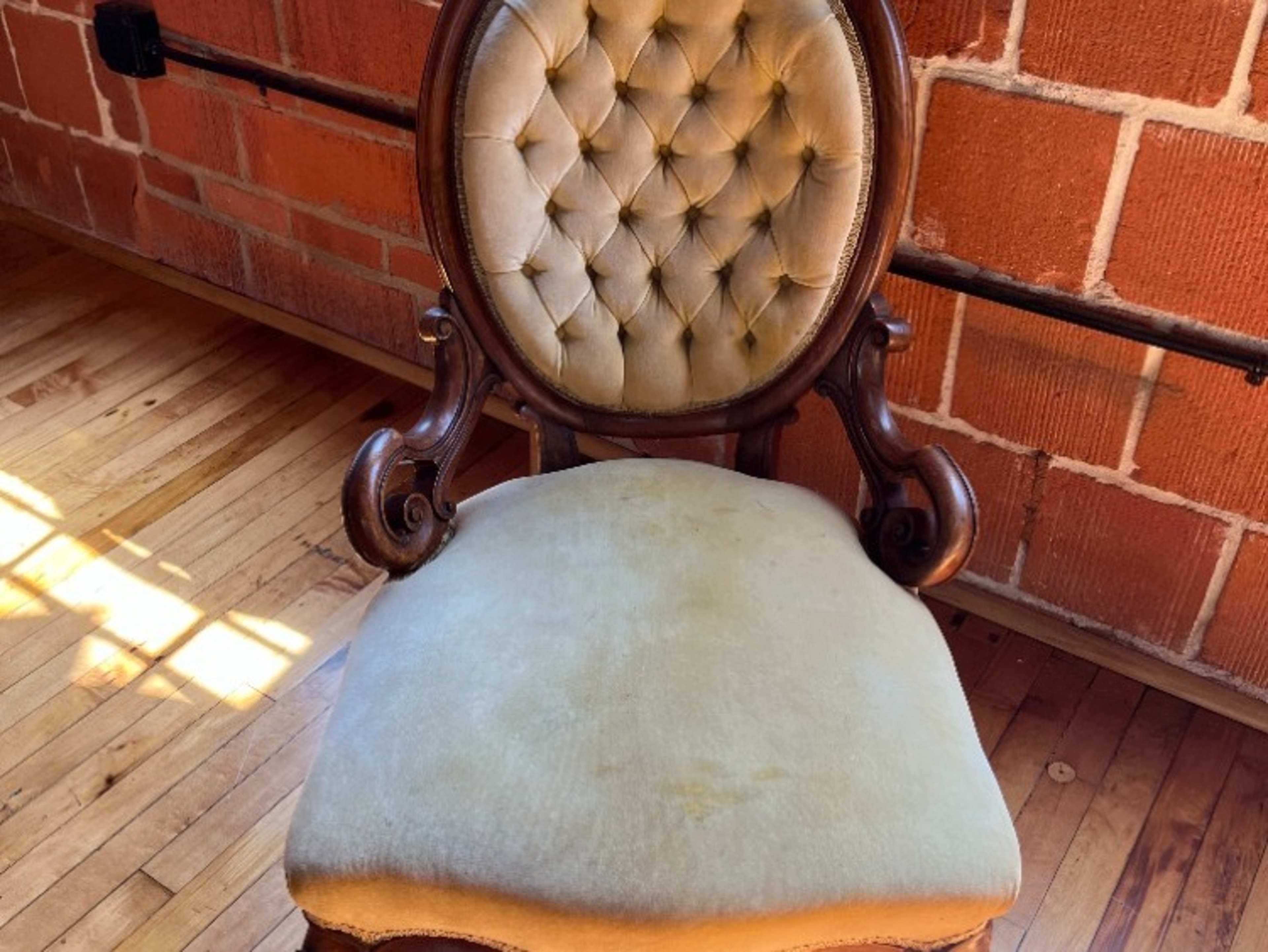 Yellow Vintage Armchair 