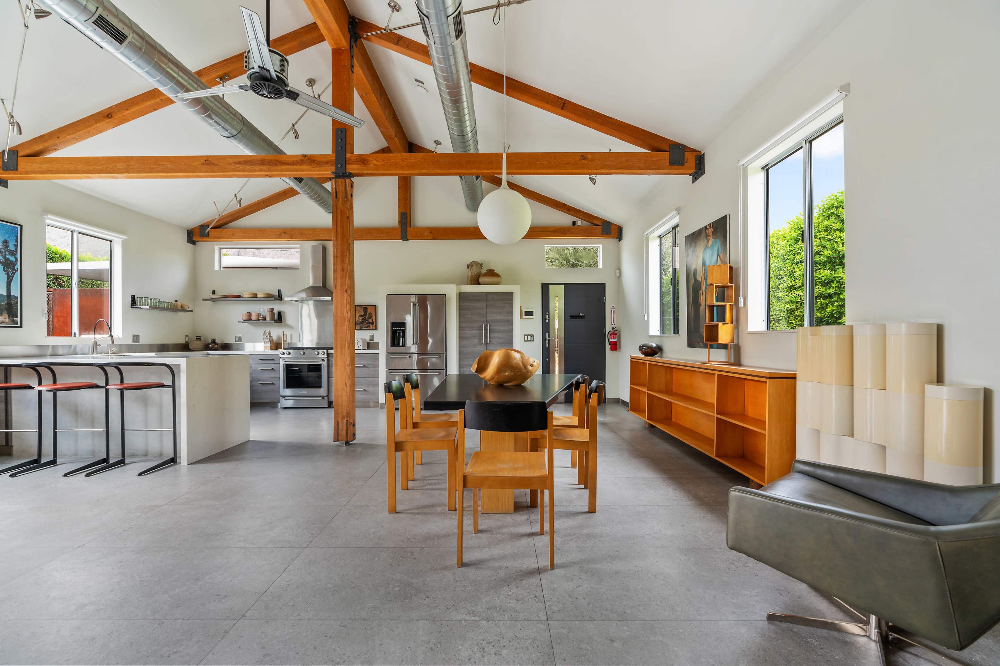 Stylish industrial loft, short walk from downtown. Image in Downtown Palm Springs, Palm Springs, CA