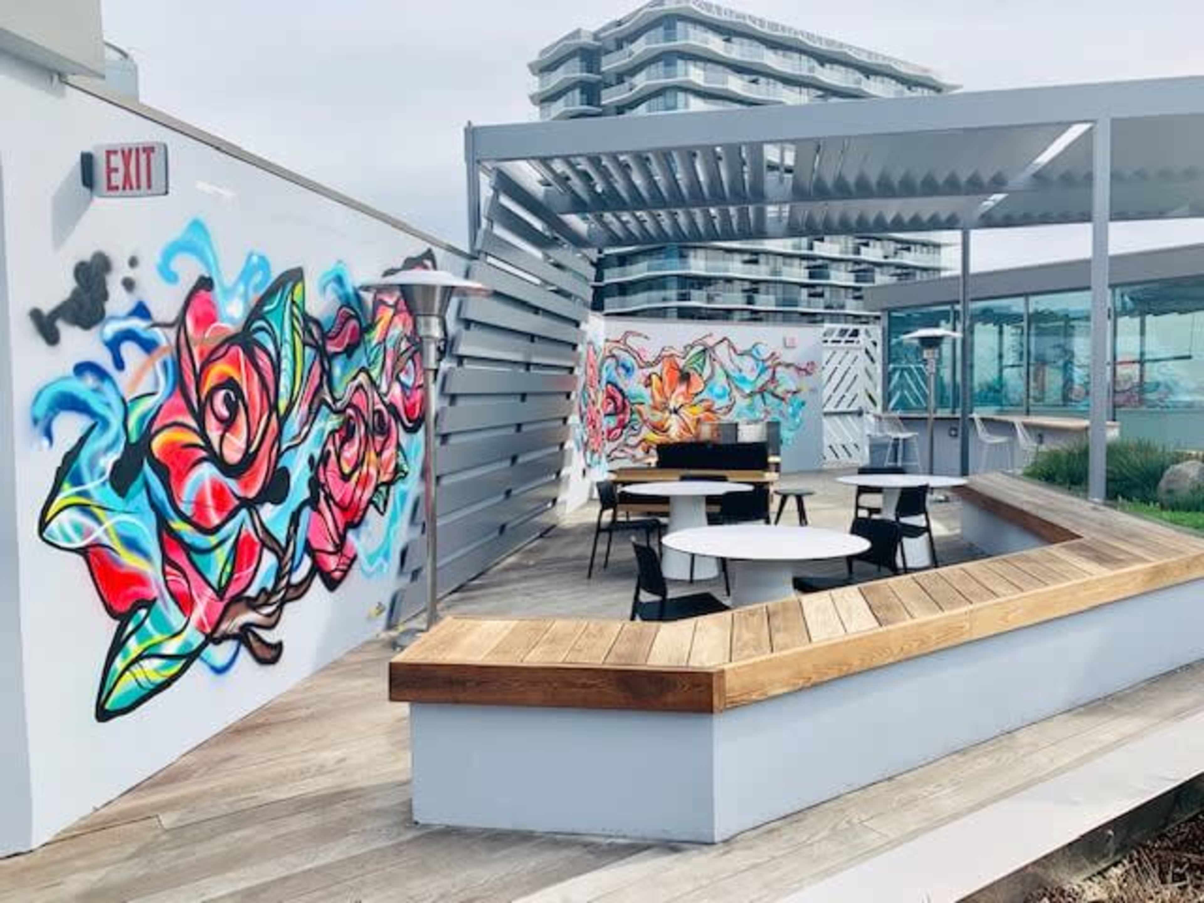 Iconic Hollywood Rooftop Terrace with Panoramic City Views Image in Hollywood, Los Angeles, CA