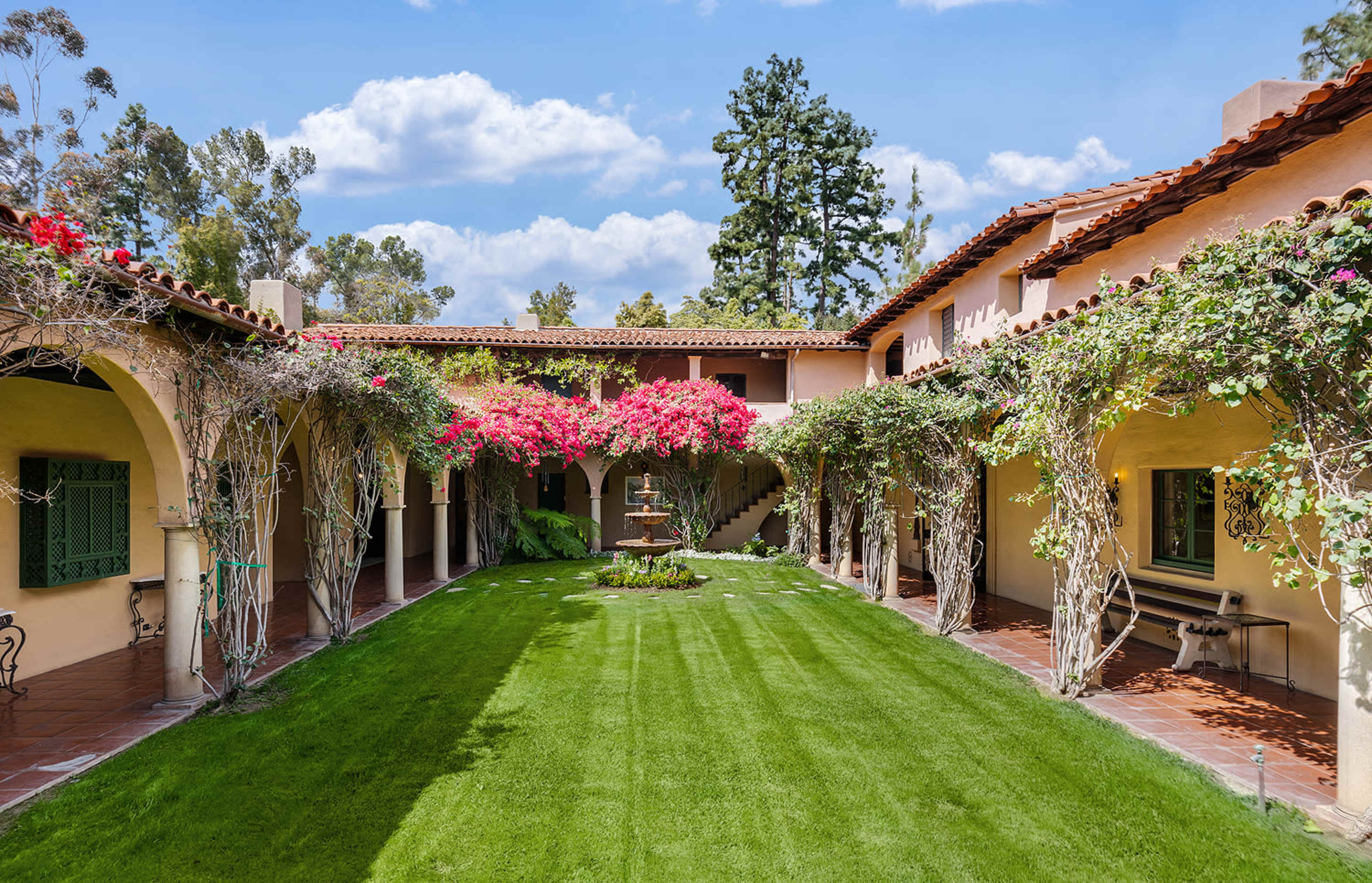 Stunning Mediterranean Mansion Image in North Arroyo, pasadena, CA