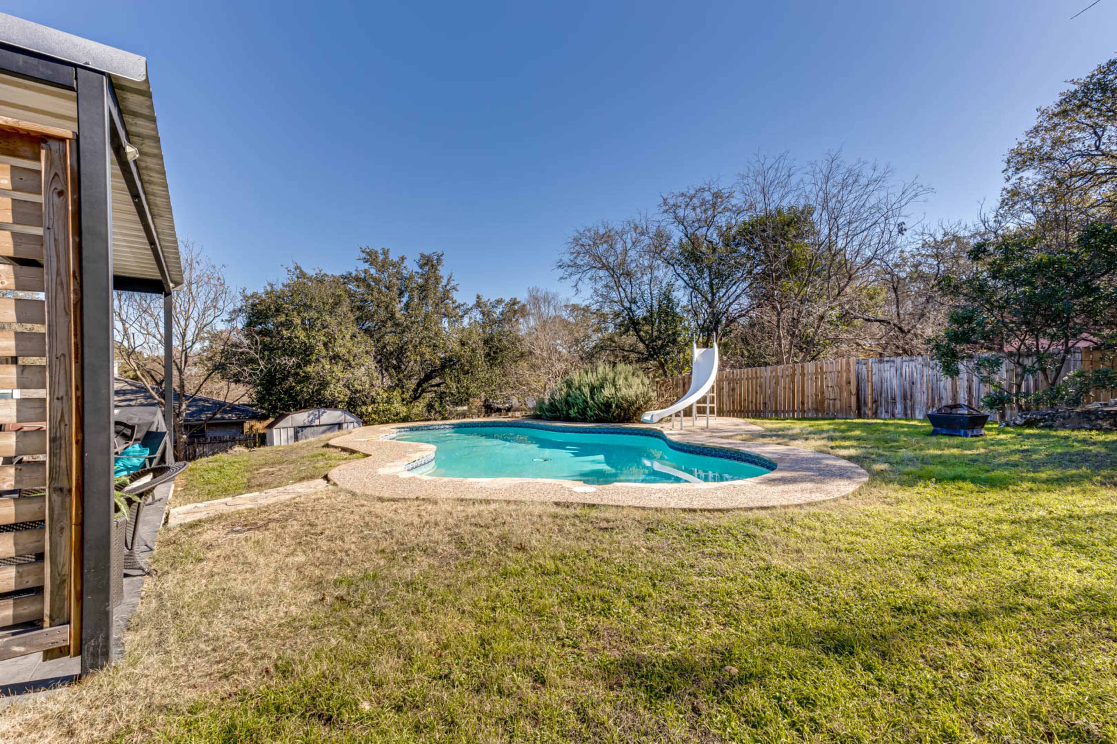 Cute home with a backyard pool Image in Uptown Central, San Antonio, TX
