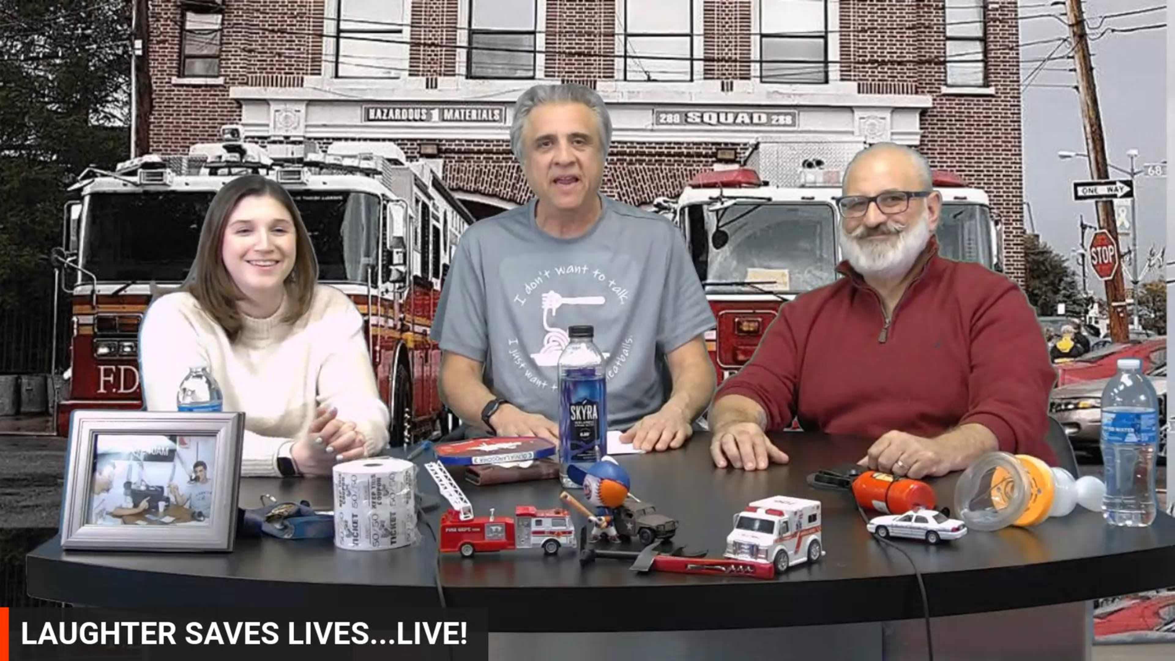 State-of-the-art broadcast set for Podcasting, TV, Radio, & Content Creation. Image in Oyster Bay, Massapequa, NY