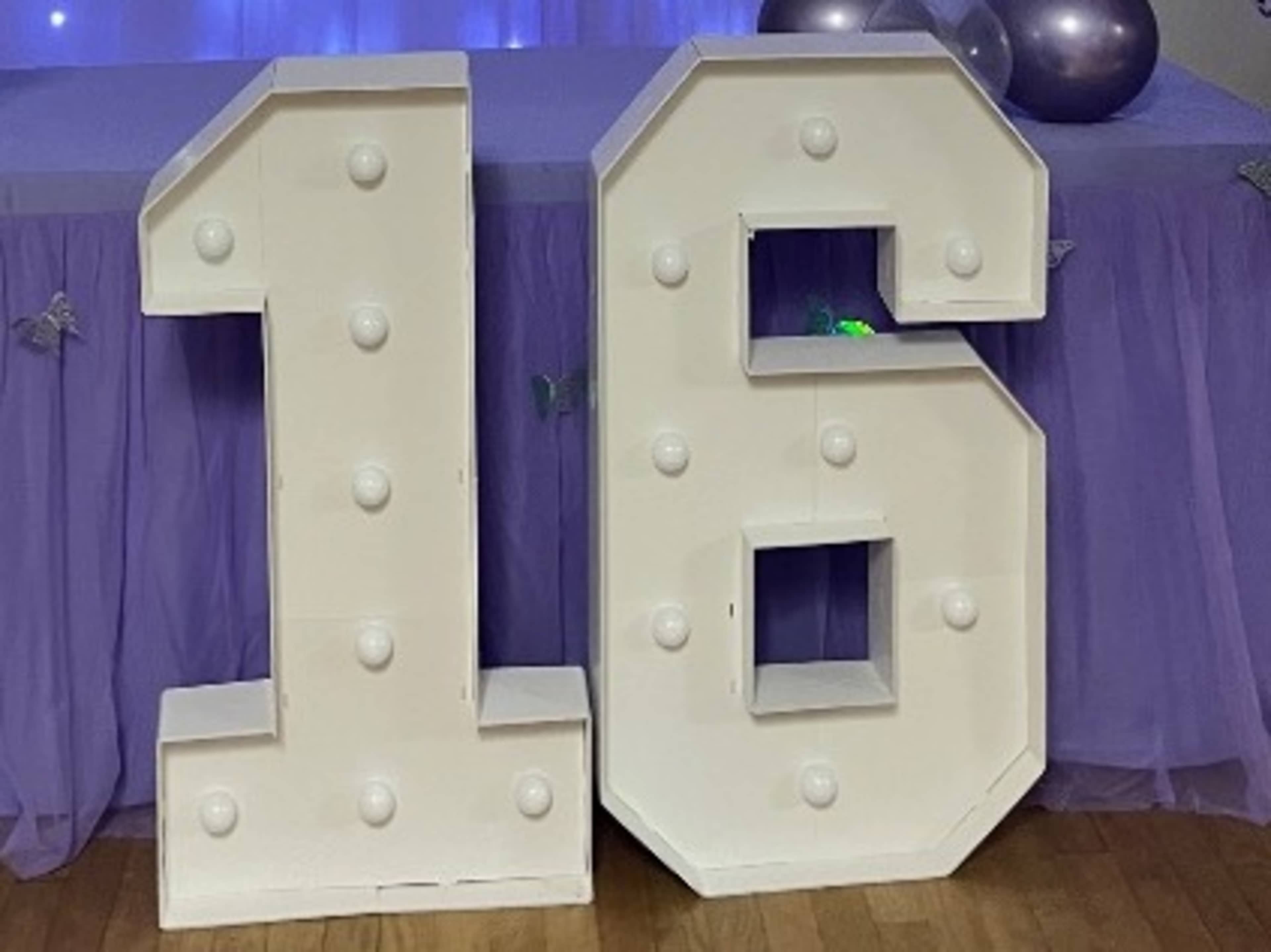 3FT Light Up Numbers