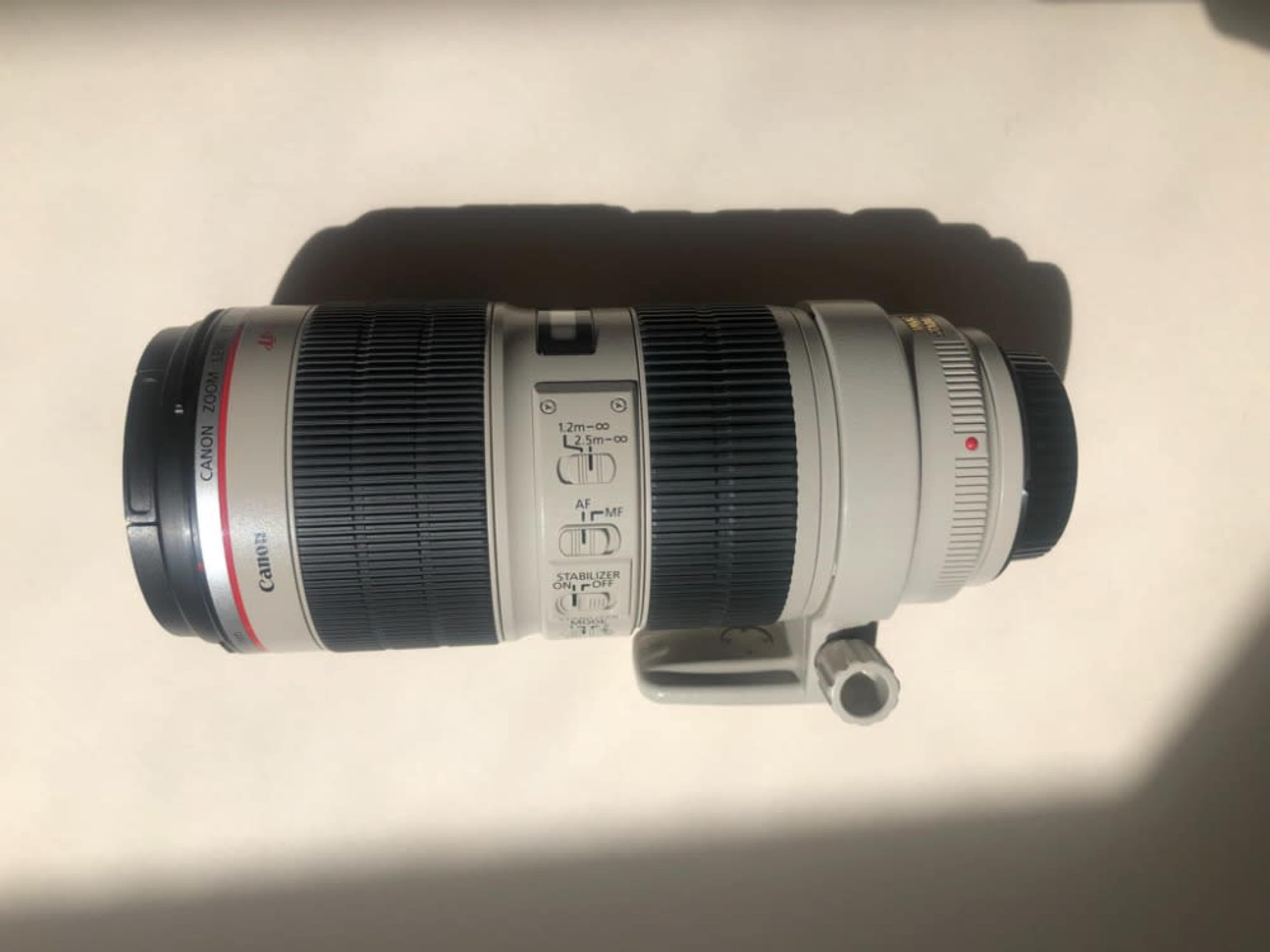 Canon 70-200mm 2.8 lens 