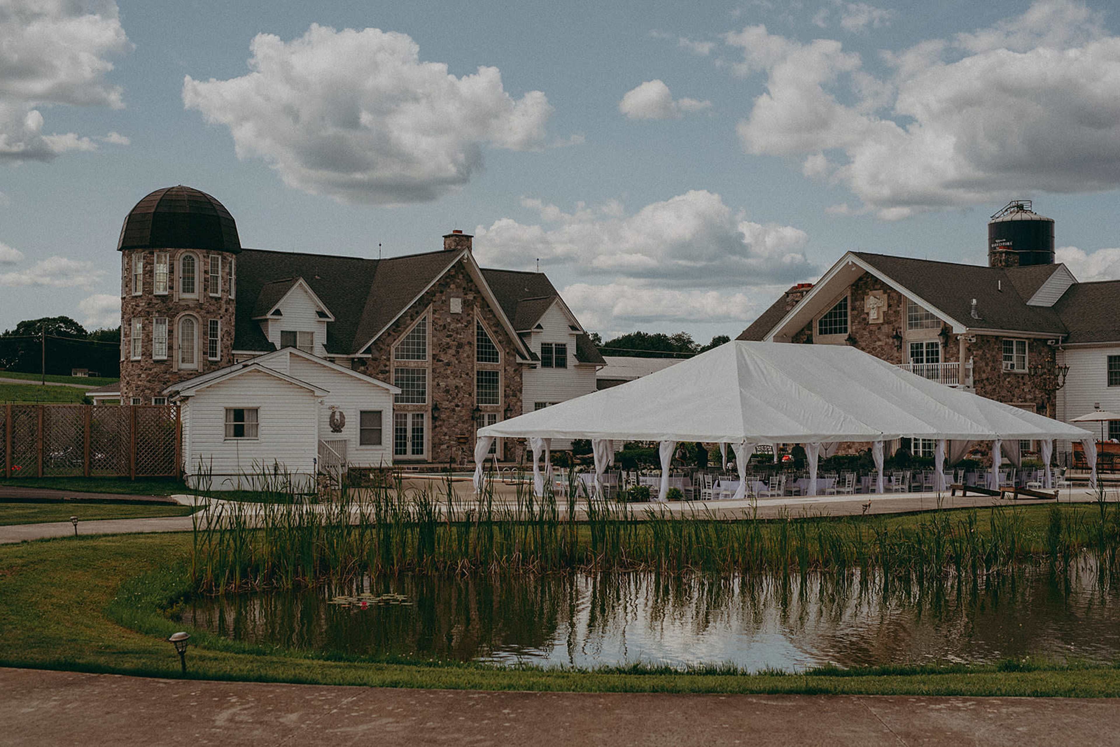 Chelsea Sun Inn - Poconos Farm Venue - Barns - Pool - Mountain - Mansion Image in Upper Mt Bethel Township, mount bethel, PA