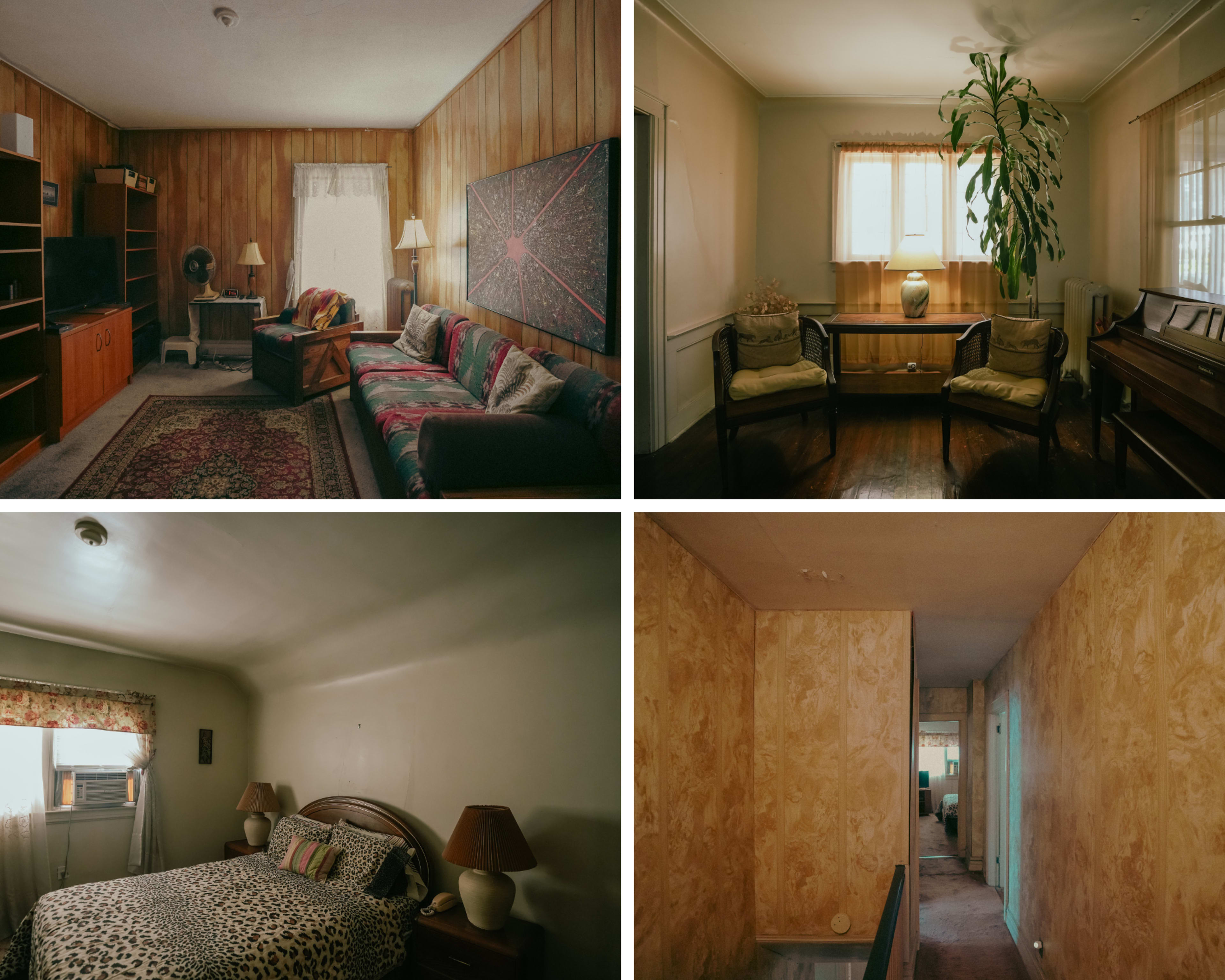 Vintage Furnished House with Warm Natural Light and Classic Wood Details Image in Little Haiti, Brooklyn, NY