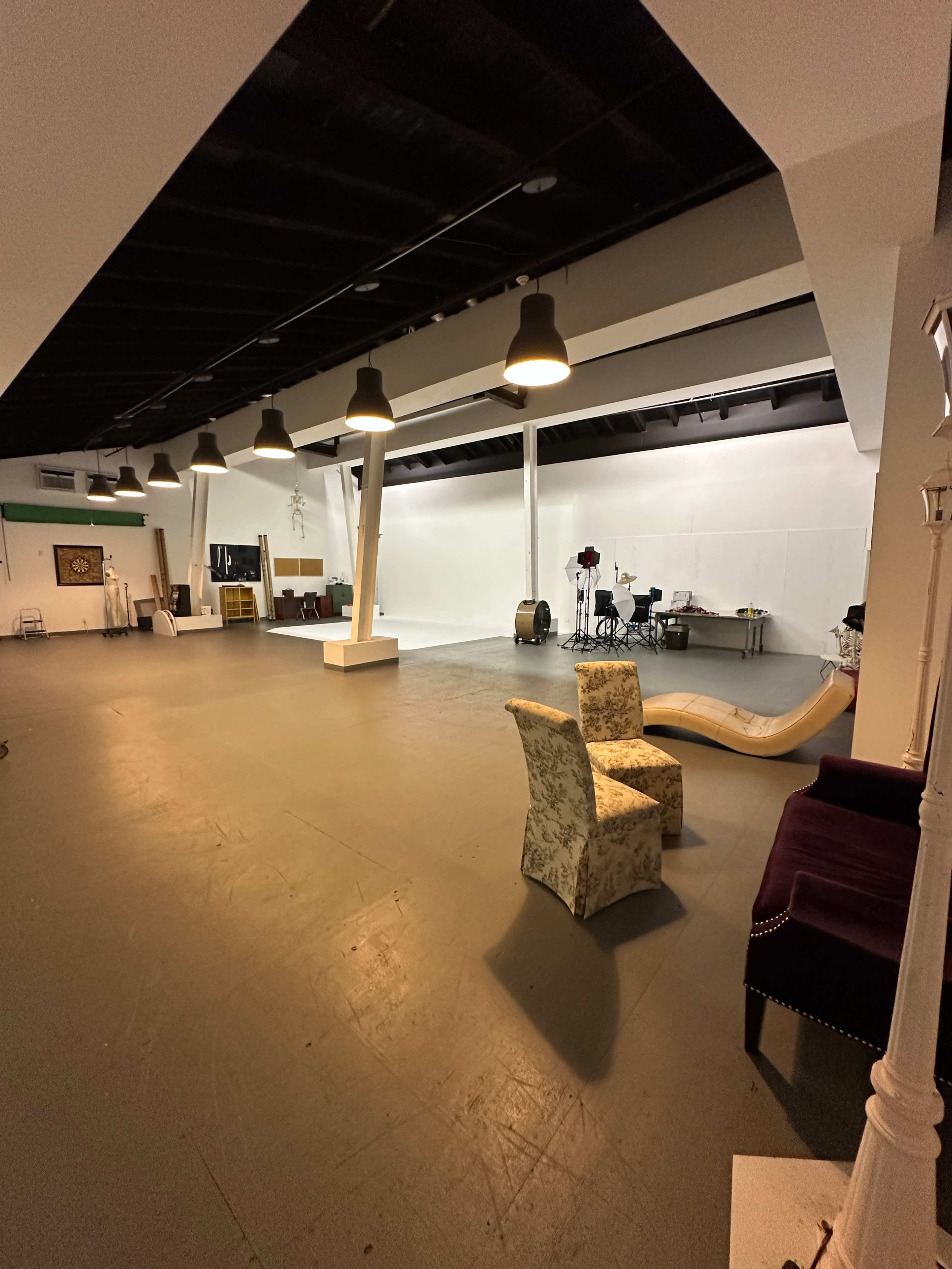 3000 sq ft Studio/Event space with cathedral ceilings. Image in Weehawken Township, Weehawken Township, NJ