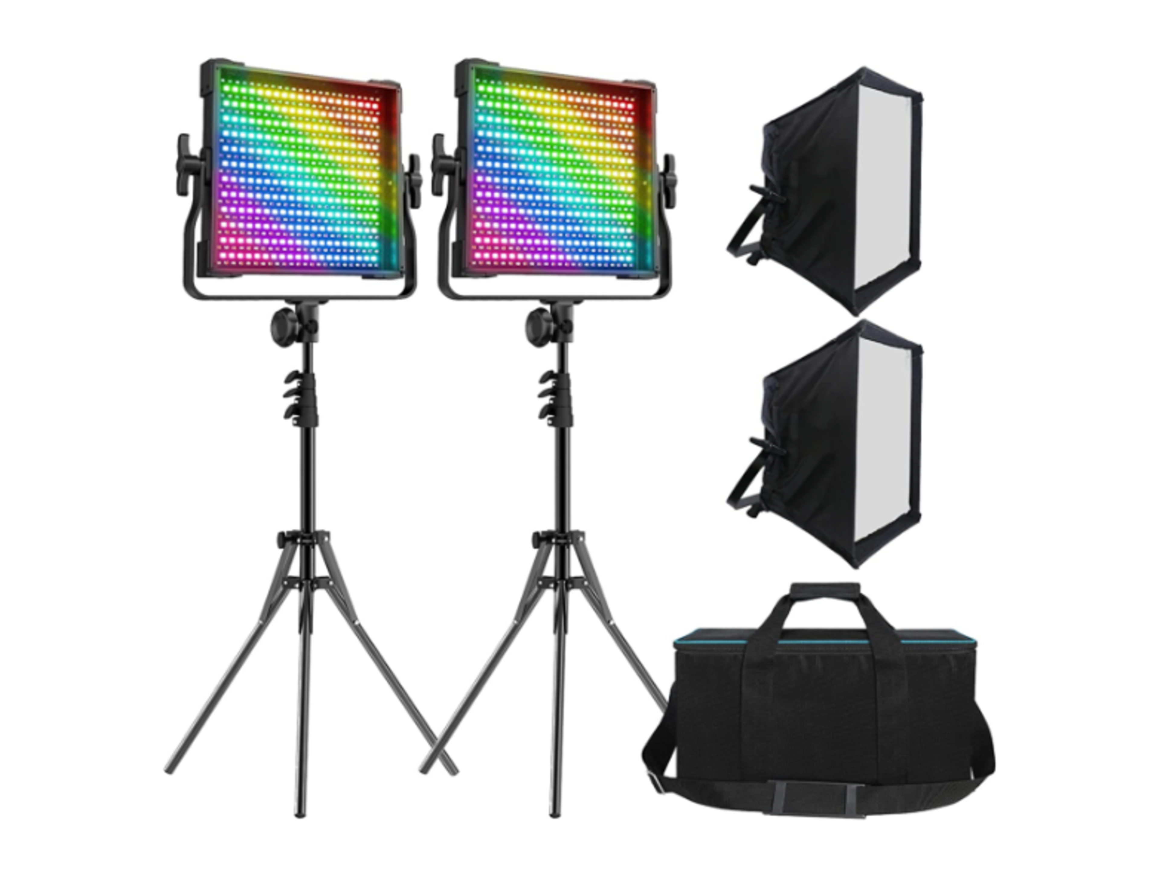 RGB Video Lighting Kit Set of 2