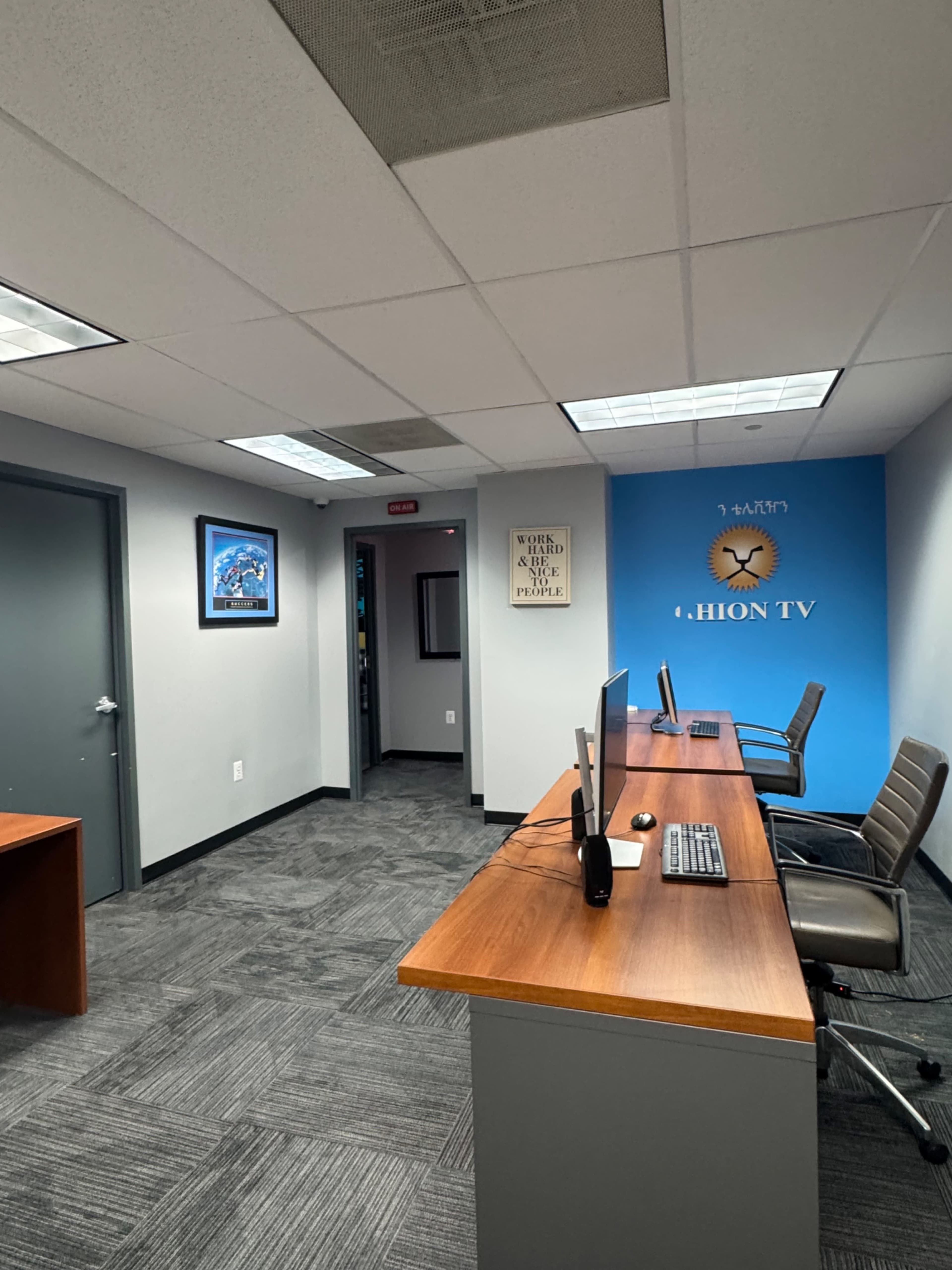 Video production studio with professional crew on the 5th floor of skyline west building Image in Seven Corners, Fallschurch, VA