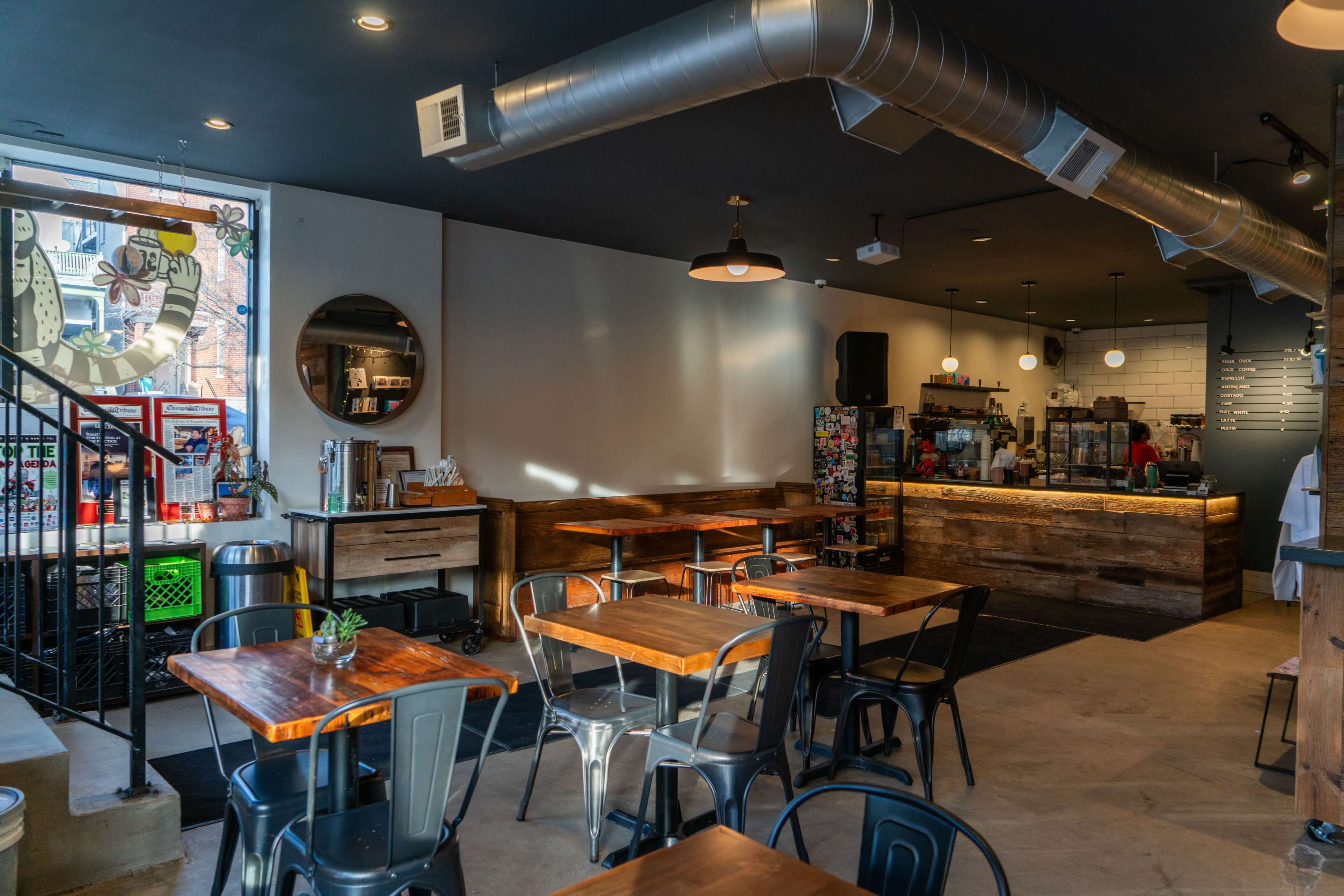 Modern Ravenswood Café Image in Lincoln Square, Chicago, IL