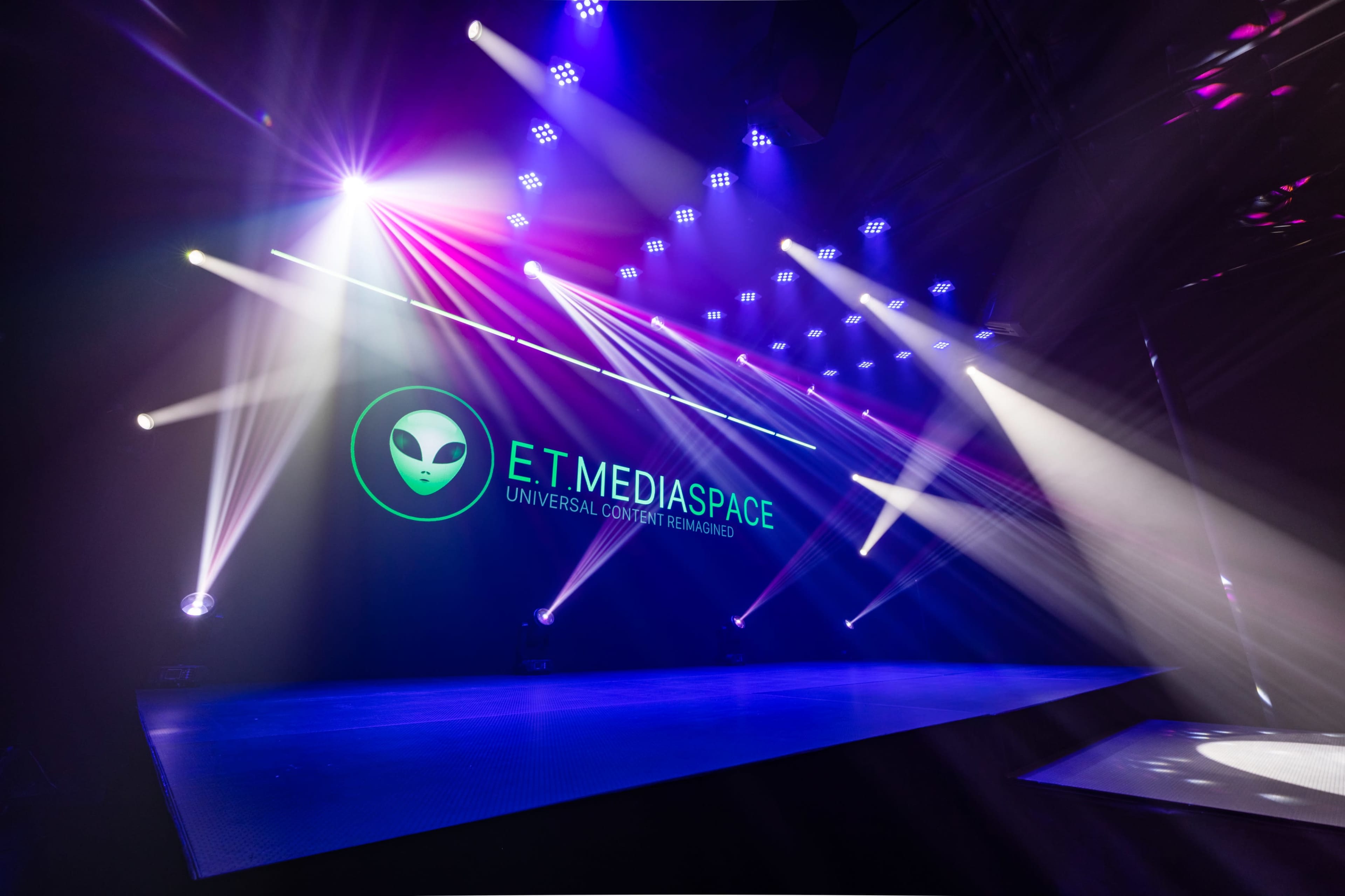 Media and Performance Studio with Large Stage and Video Wall Image in Farmers Branch, Farmers Branch, TX