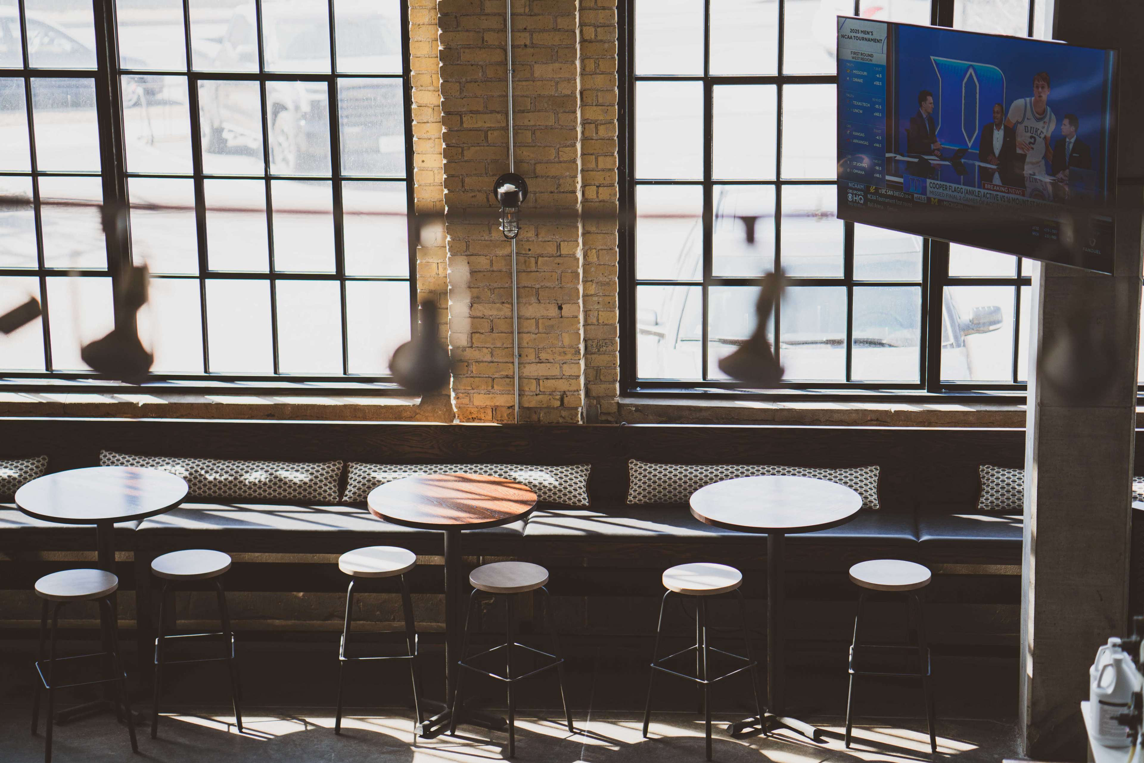 Lofted space in modern industrial taproom between both downtowns Image in Saint Anthony Park, Saint Paul, MN