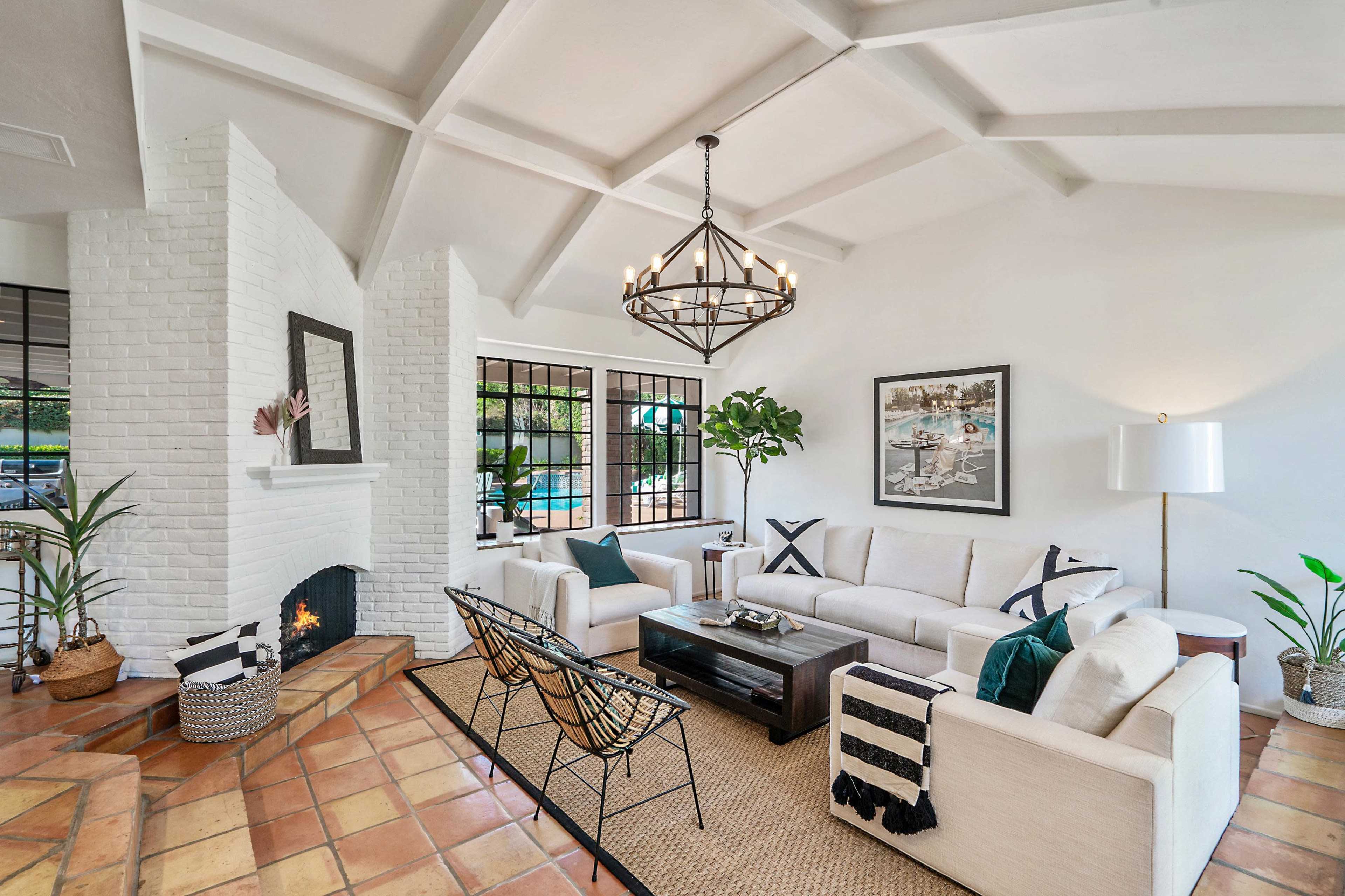 Colonial Spanish compound in Palm Springs Movie Colony Image in The Movie Colony, Palm Springs, CA