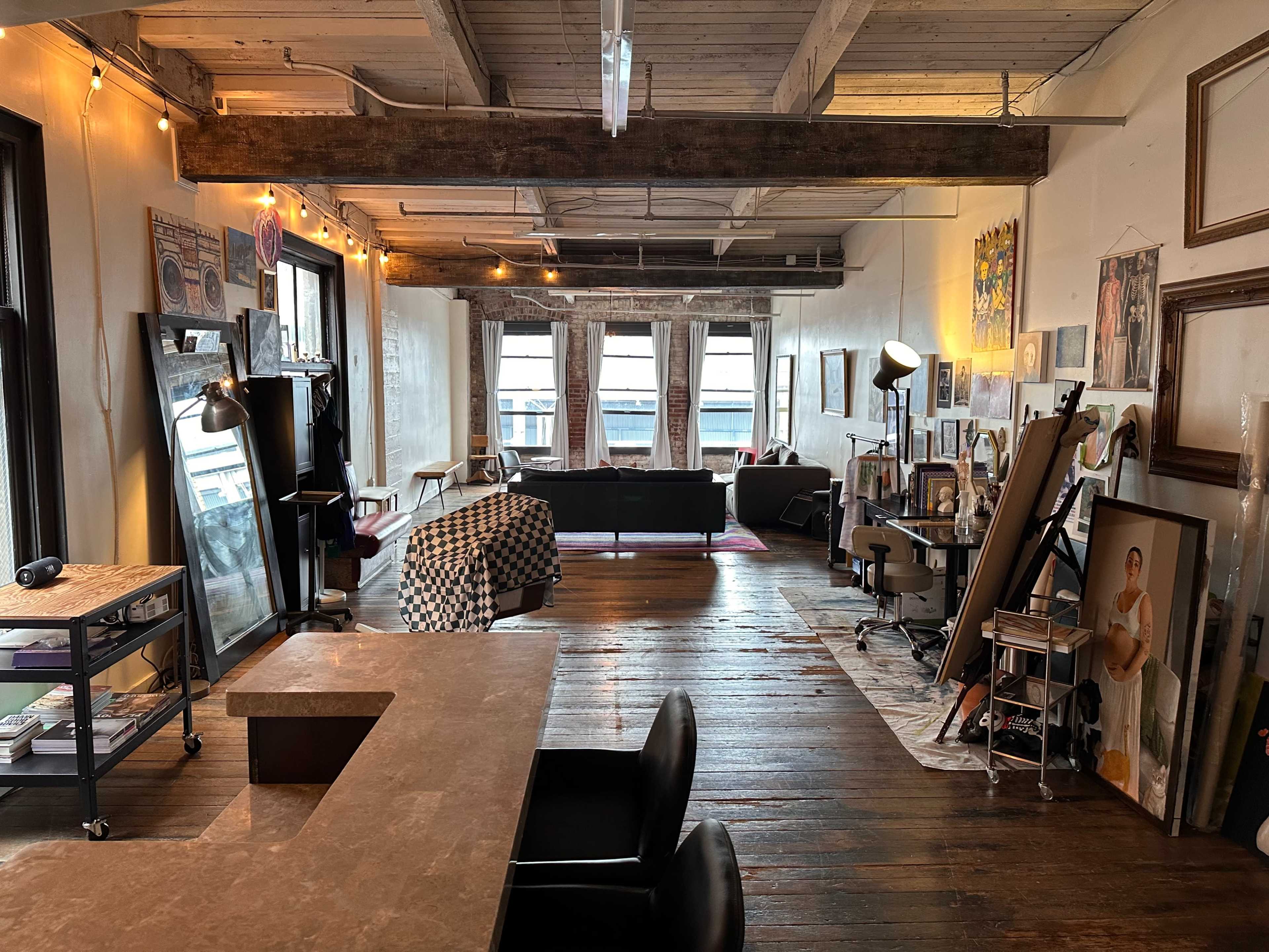 Midnite Studio | Private Speakeasy Art Loft/Studio in SODO for