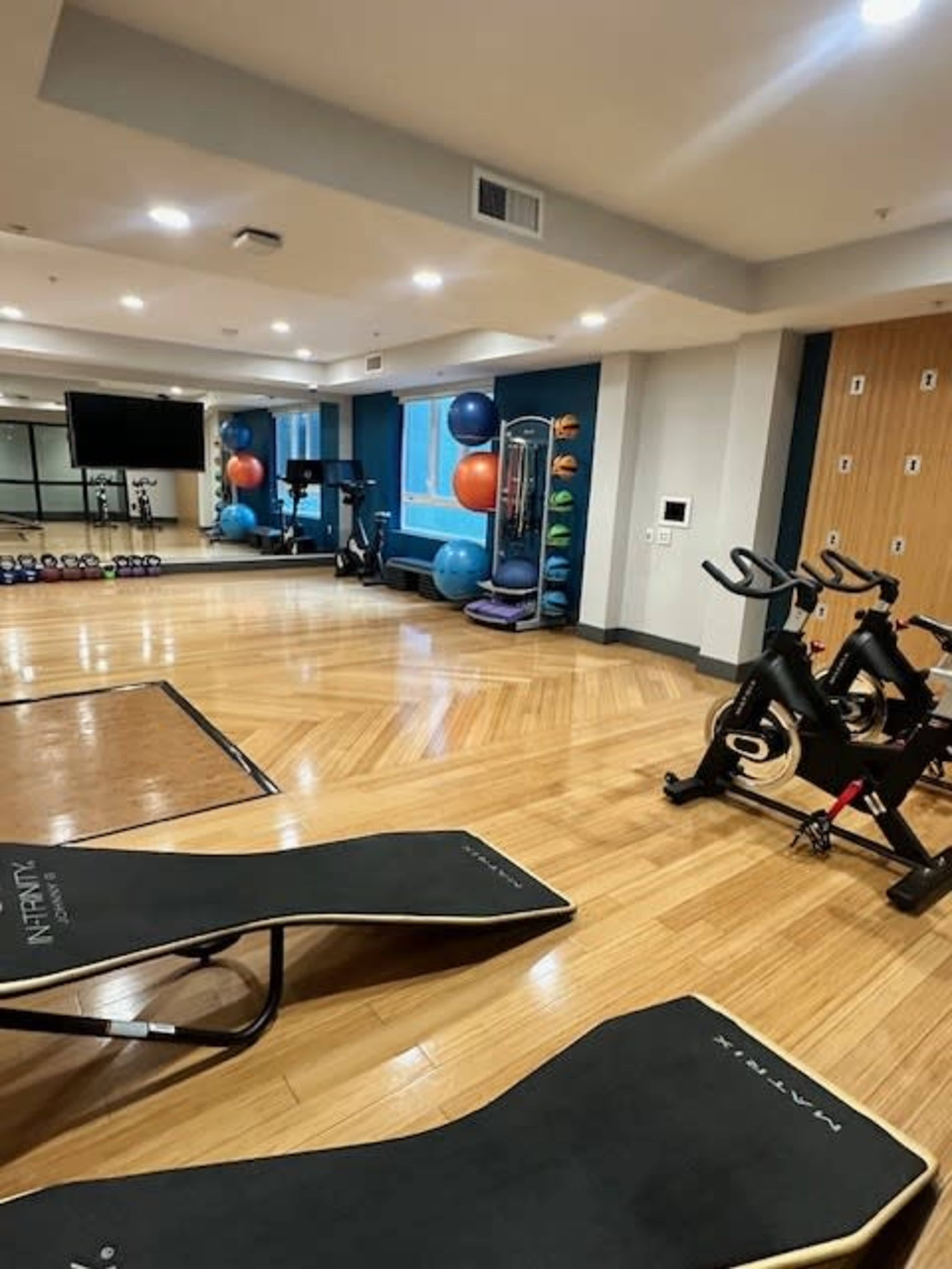 Yoga Room at The Lex Apartments Image in Village Oaks, San Jose, CA