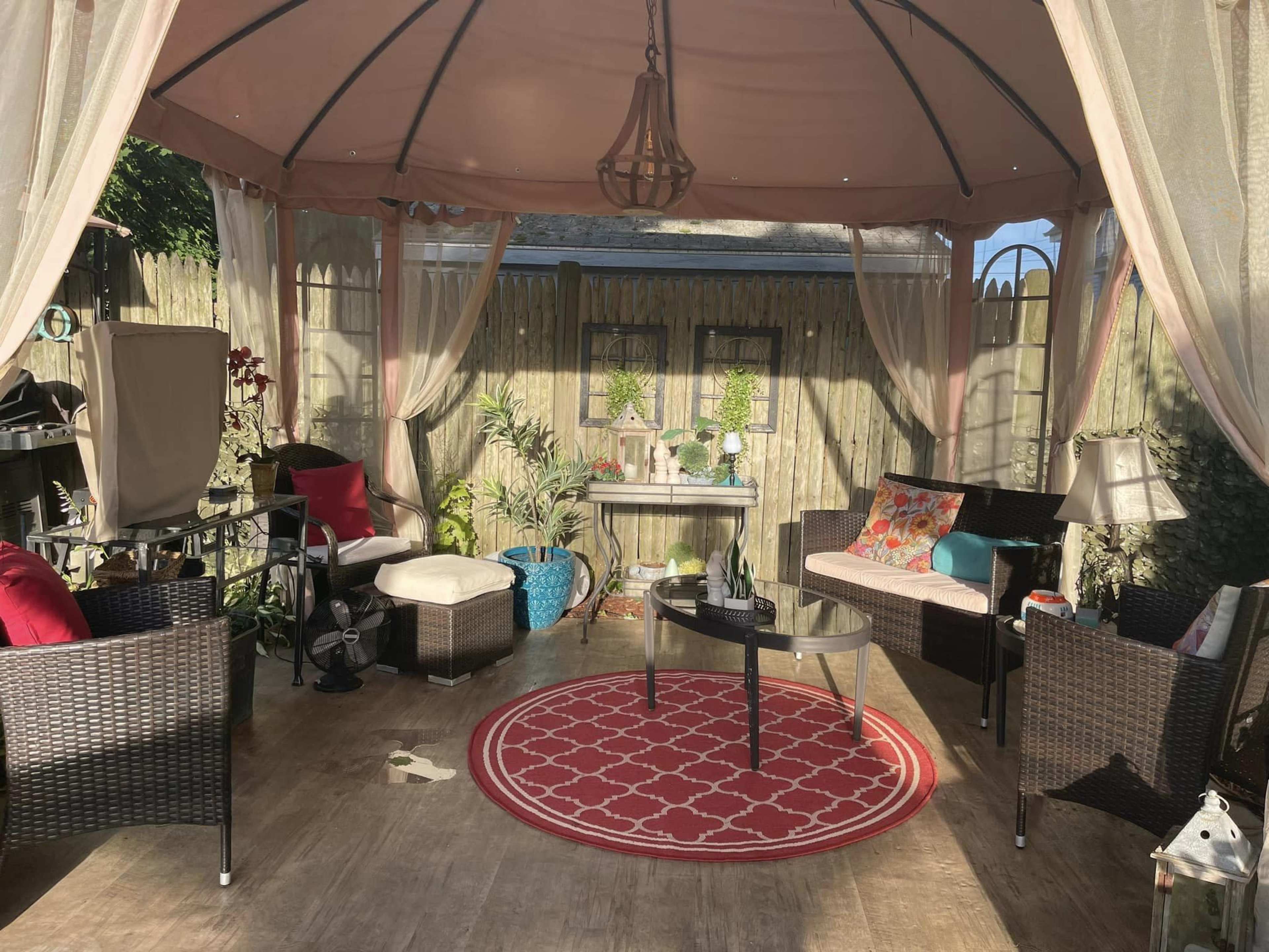 Beautiful Outdoor Space With Amazing Gardens and Unique Indoor Decor! Image in , Stoughton, MA