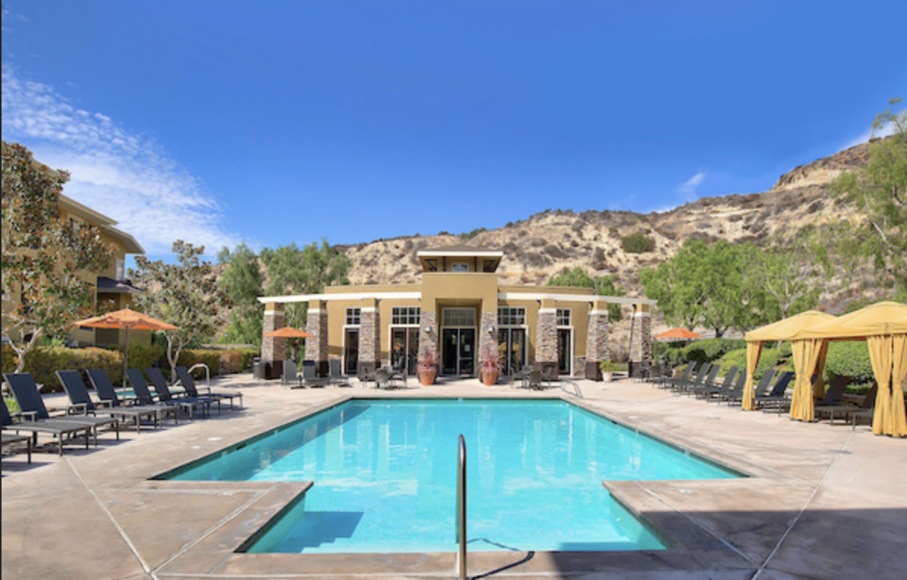 Resort Style Pool & Spa At Carmel Valley 92130 Image in Carmel Valley, San Diego, CA