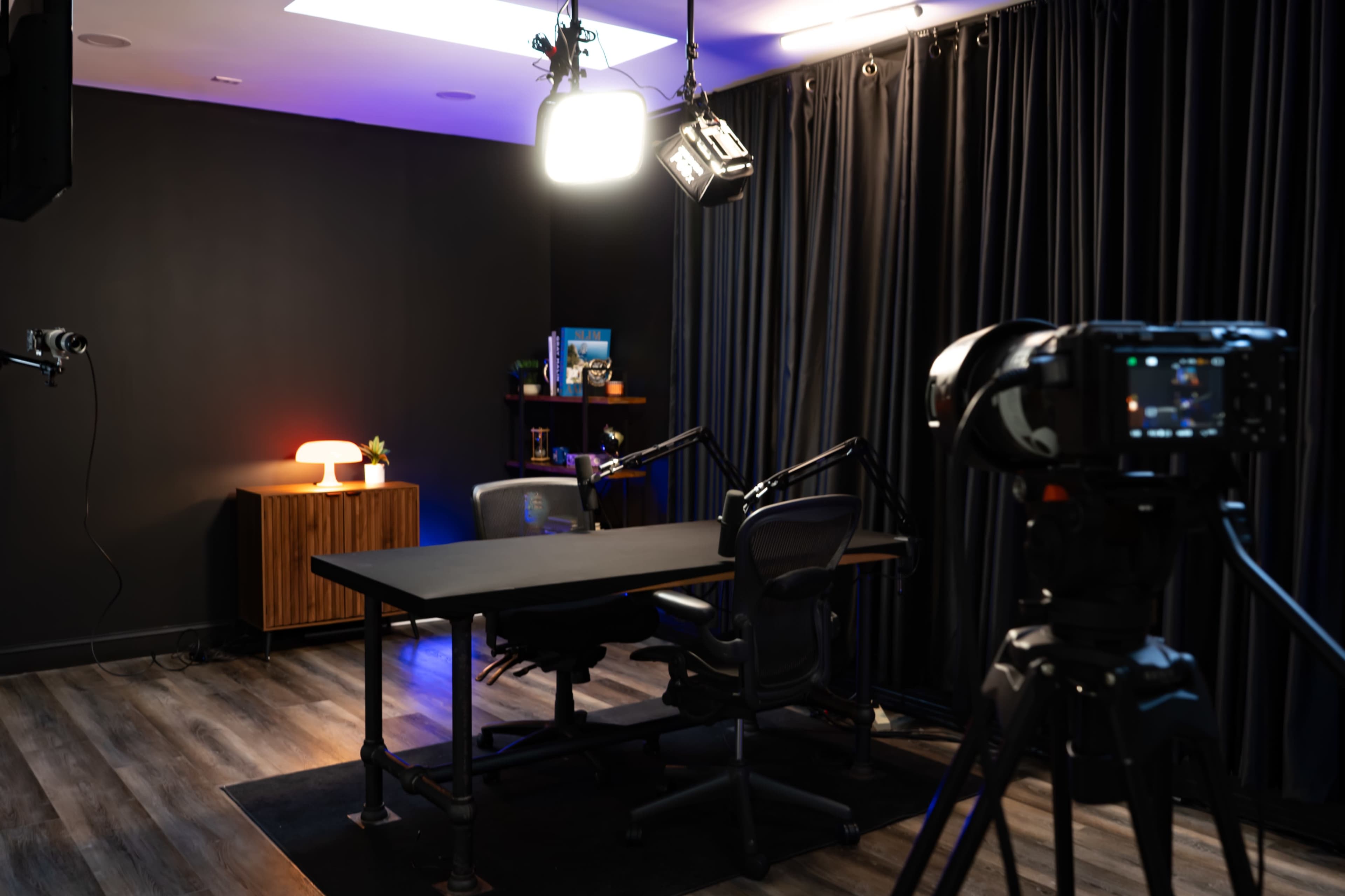 Podcast Studio for Influencer Interviews Image in Hyde Park, Hyde Park, NY