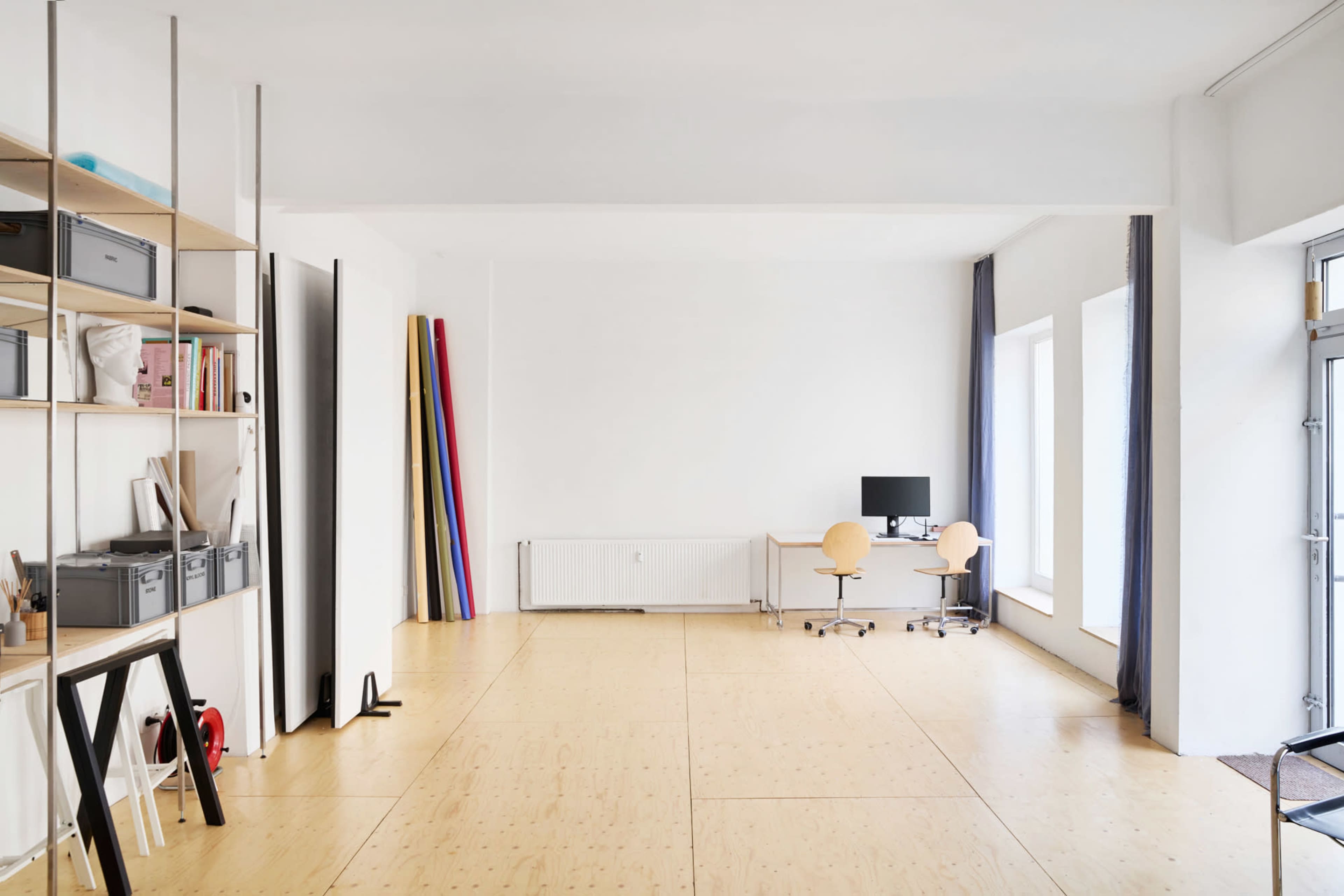 Bright and modern open plan studio in Weißensee Image in Weissensee, Berlin, 