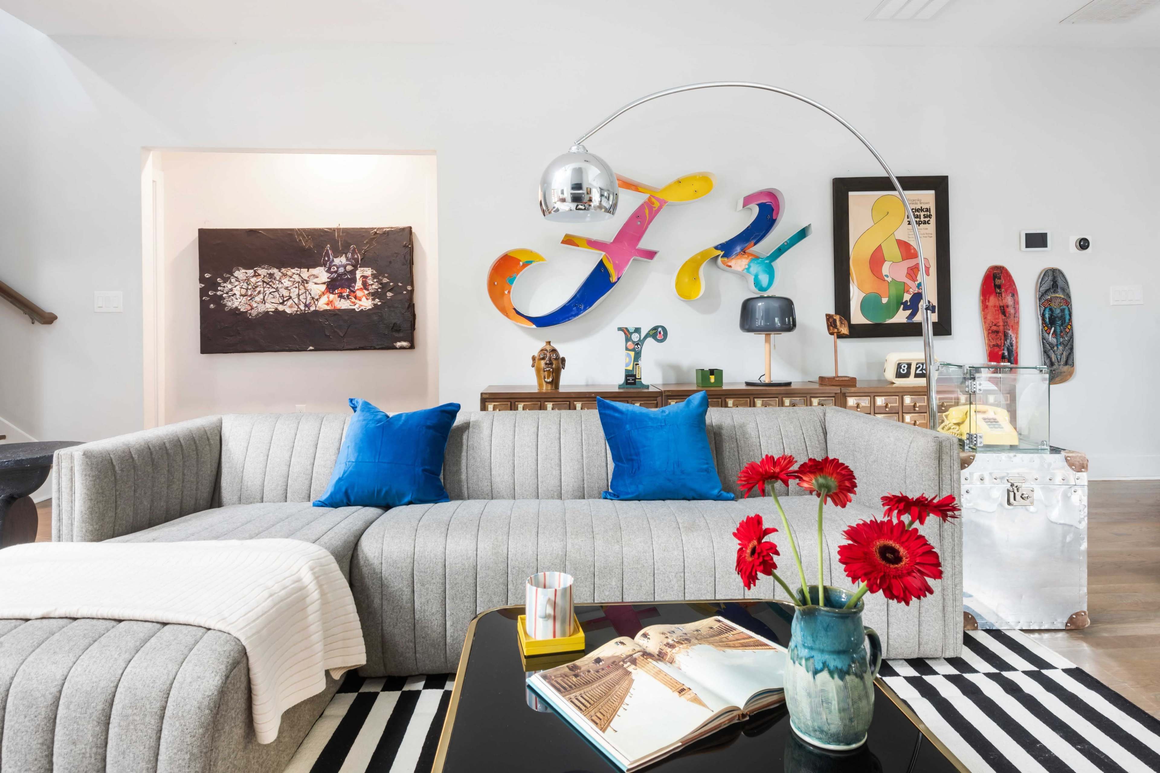 Modern Furnished Rental Home with Vibrant Art Collection in Reynoldstown Image in Reynoldstown, Atlanta, GA