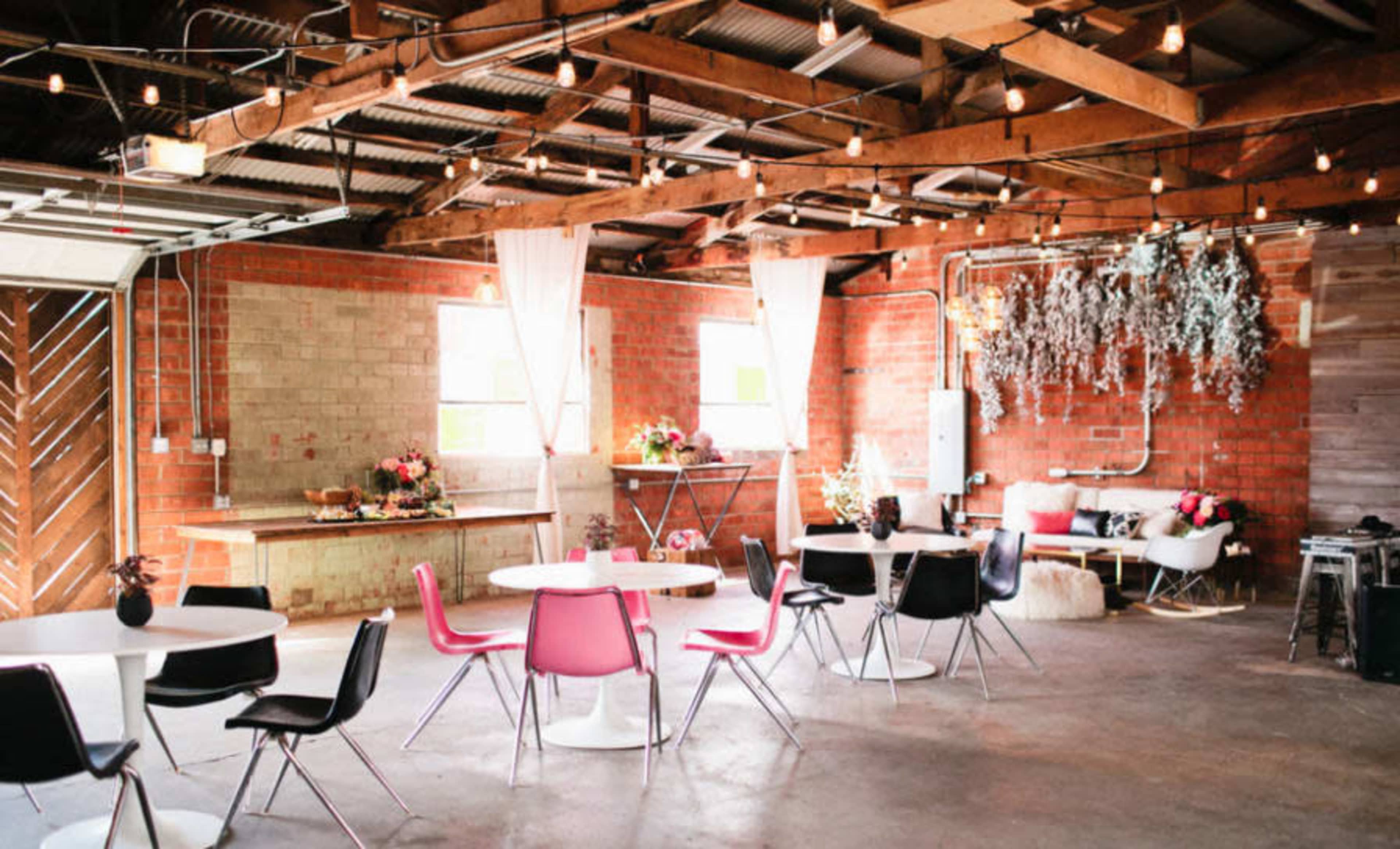 Industrial rustic warehouse with an intimate, welcoming feel for gatherings of all types Image in La Mesa, La Mesa, CA
