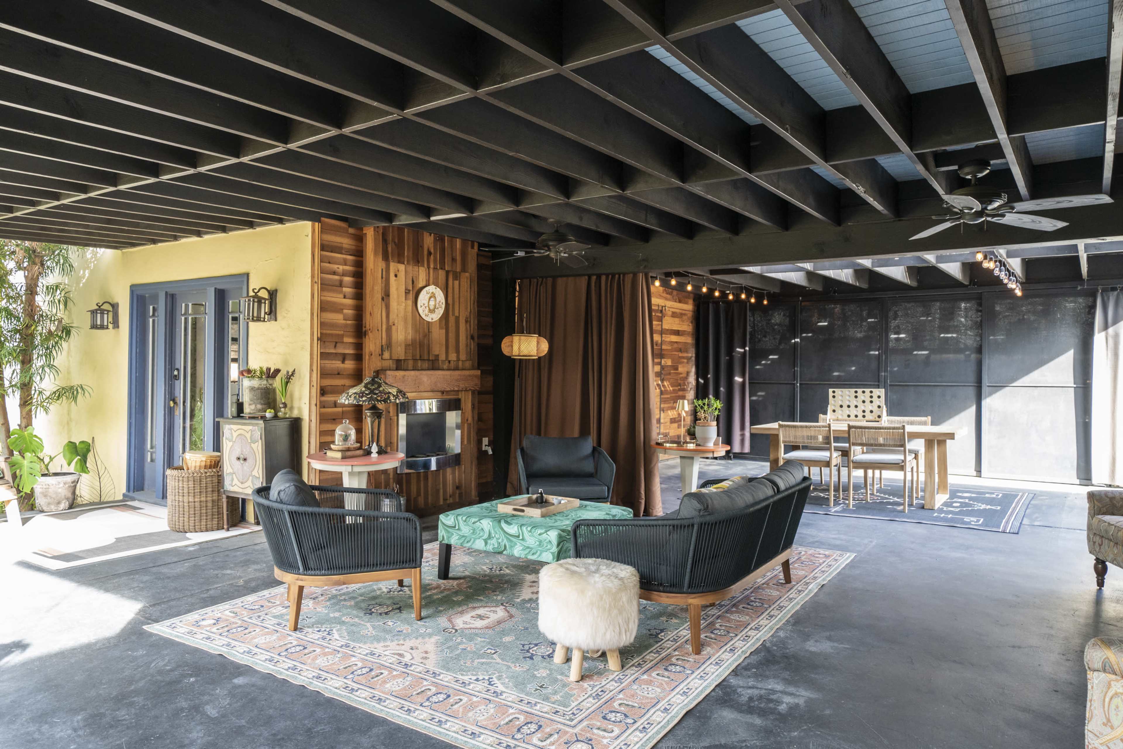 A Lush Garden Cocoon - Evergreen Outdoor Lounge and Garden Space For Film Shoots and Production in Pasadena Image in North Central, Pasadena, CA