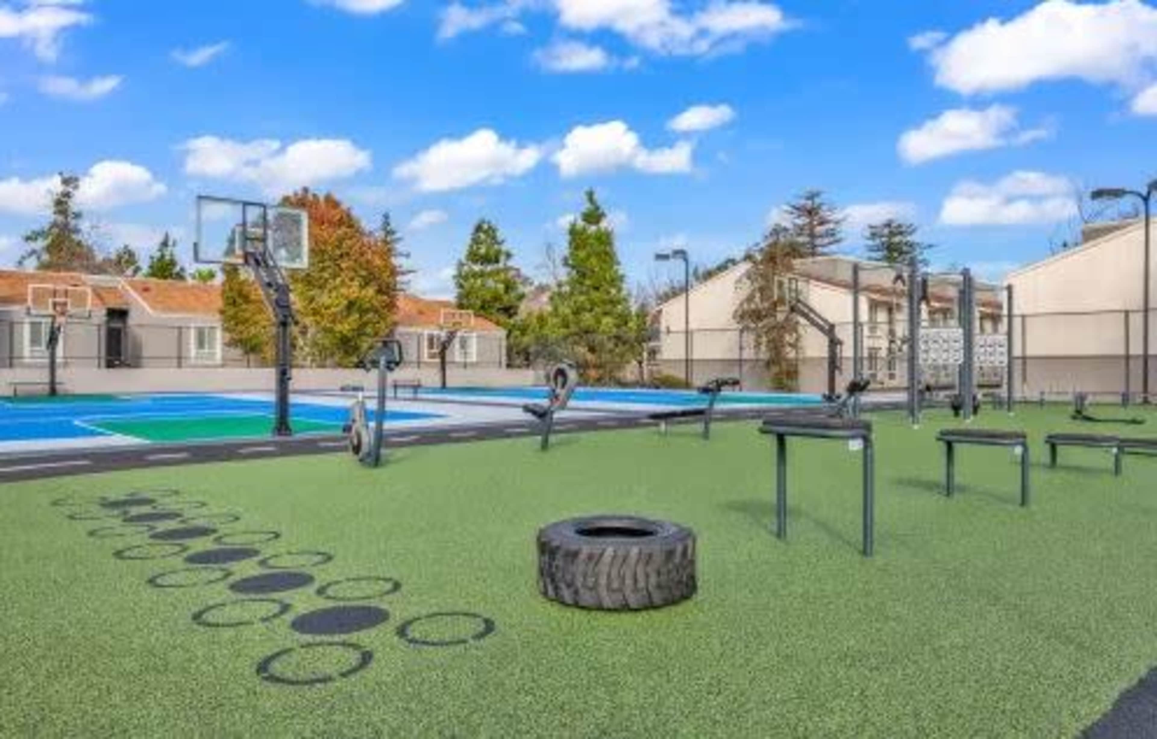 Sport Courts in Costa Mesa Image in Mesa Verde, Costa Mesa, CA