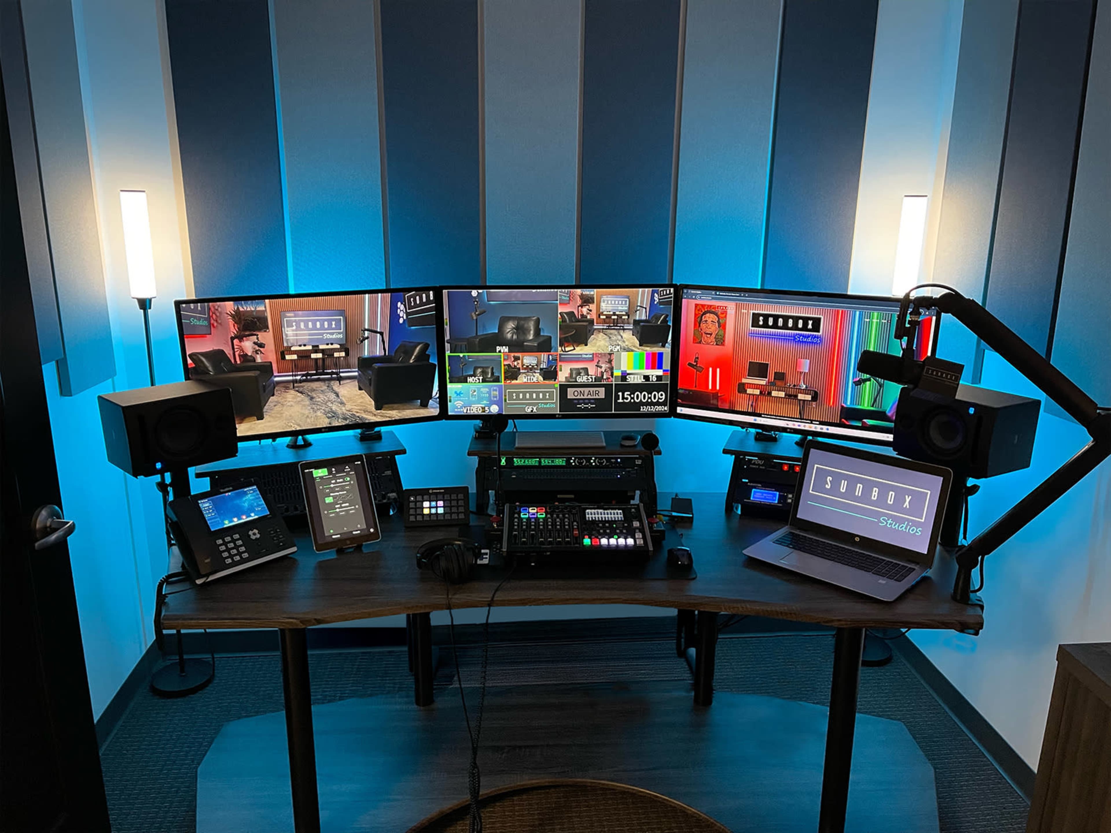 Centrally Located Podcast Studio in South Orange County - Sunbox Studios Image in Rancho Santa Margarita, Rancho Santa Margarita, CA